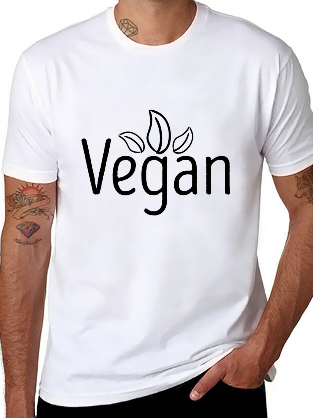 Vegan Graphic Tee - Plant-Based Lifestyle