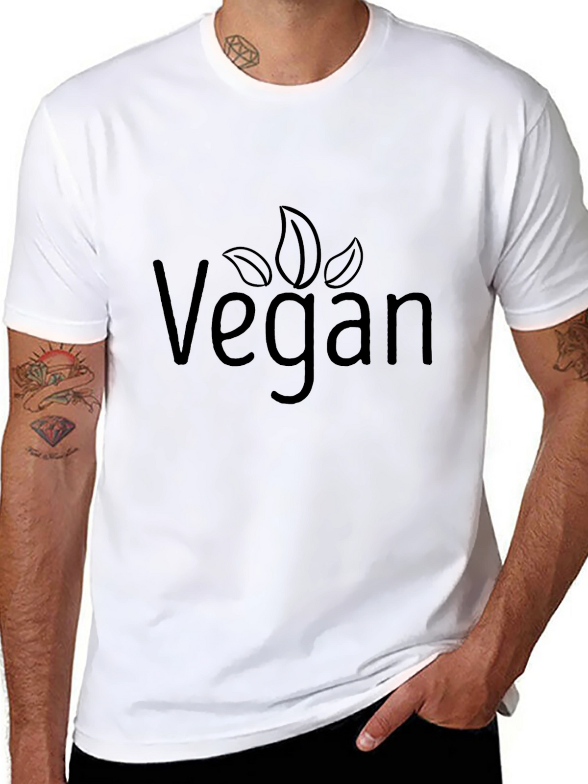 Vegan Graphic Tee - Plant-Based Lifestyle