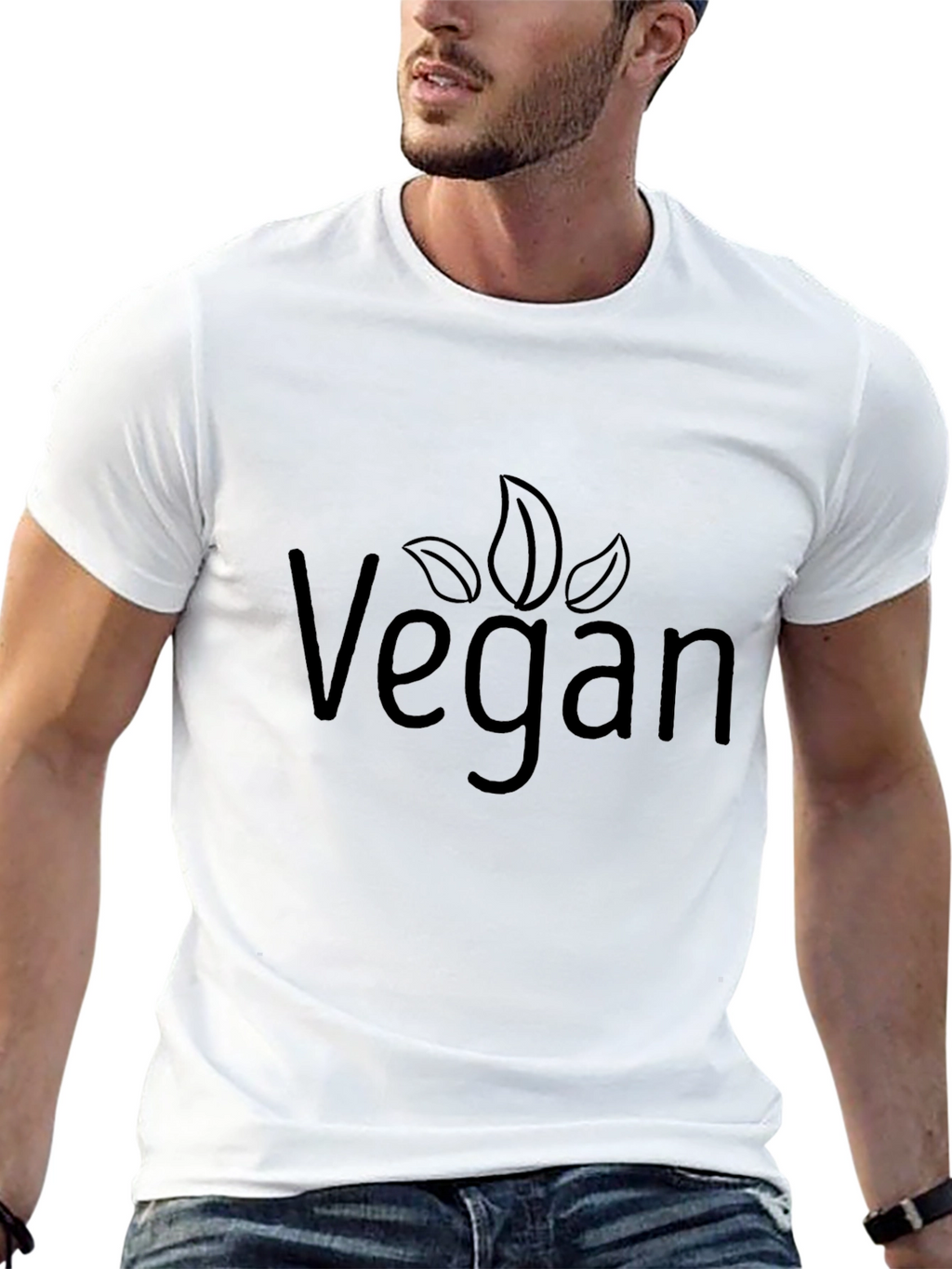 Vegan Graphic Tee - Plant-Based Lifestyle