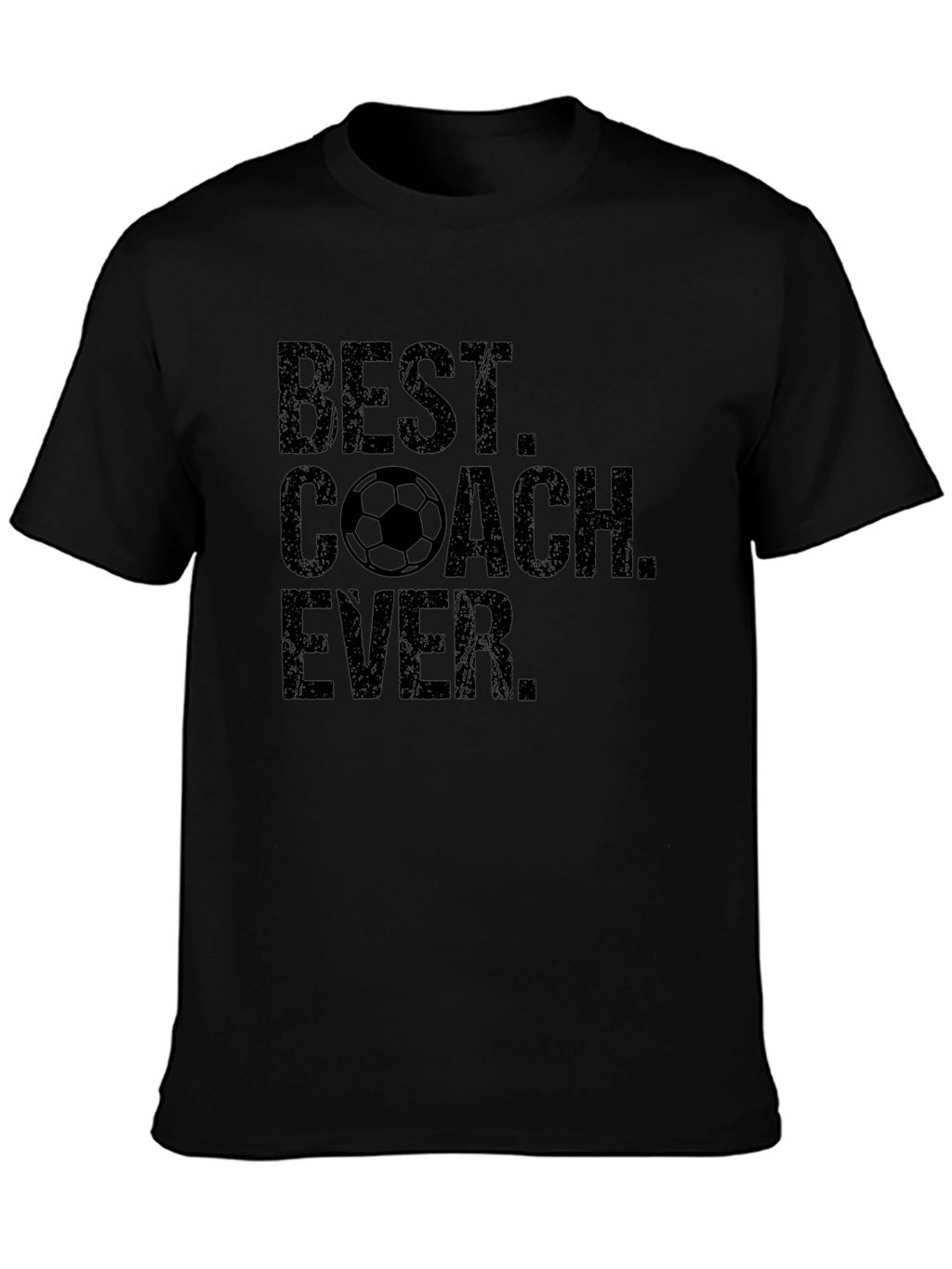 Best Soccer Coach Ever Black T-Shirt