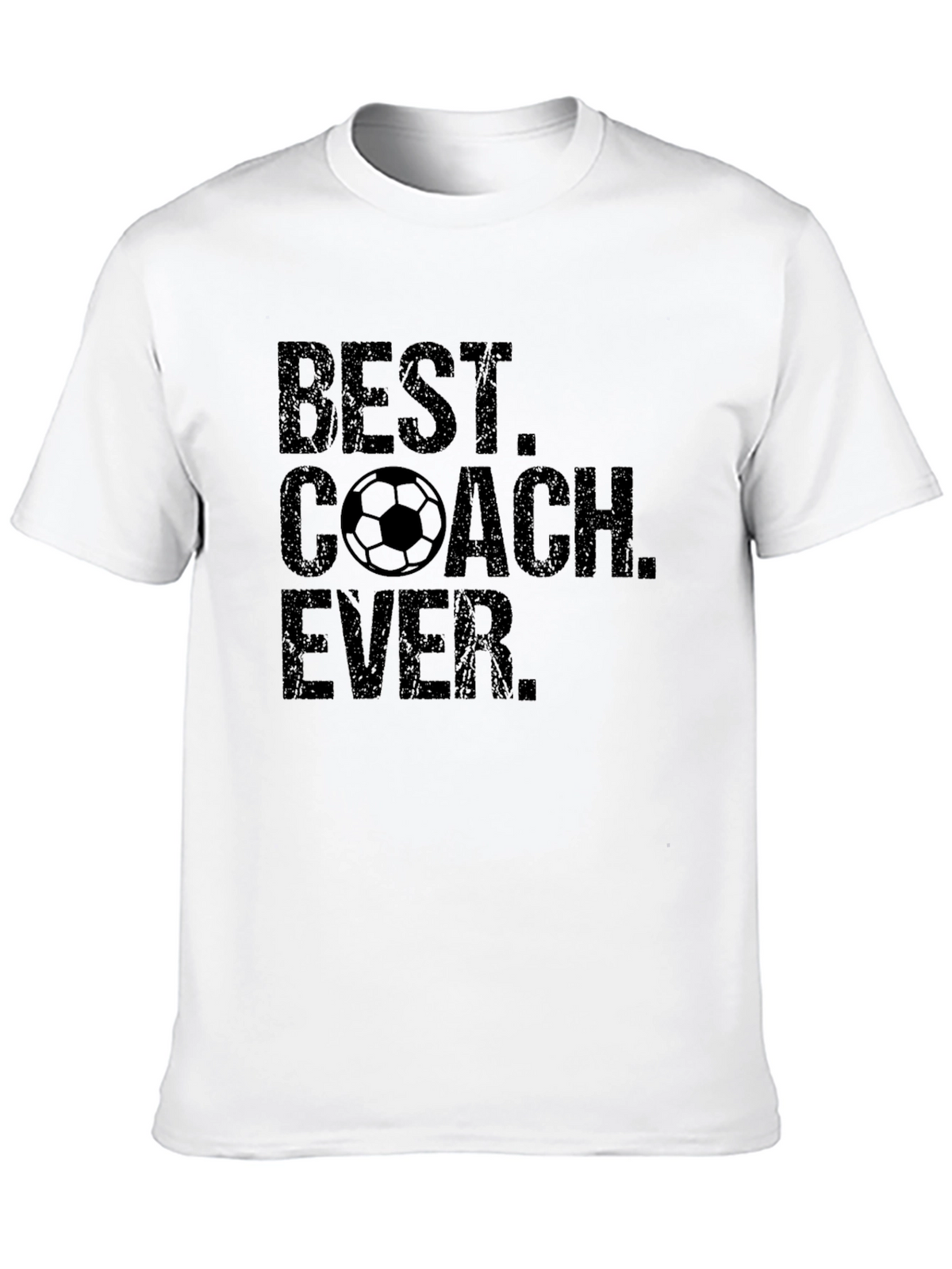 Best Soccer Coach Ever Black T-Shirt