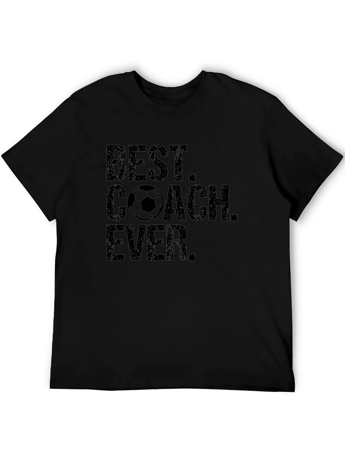 Best Soccer Coach Ever Black T-Shirt