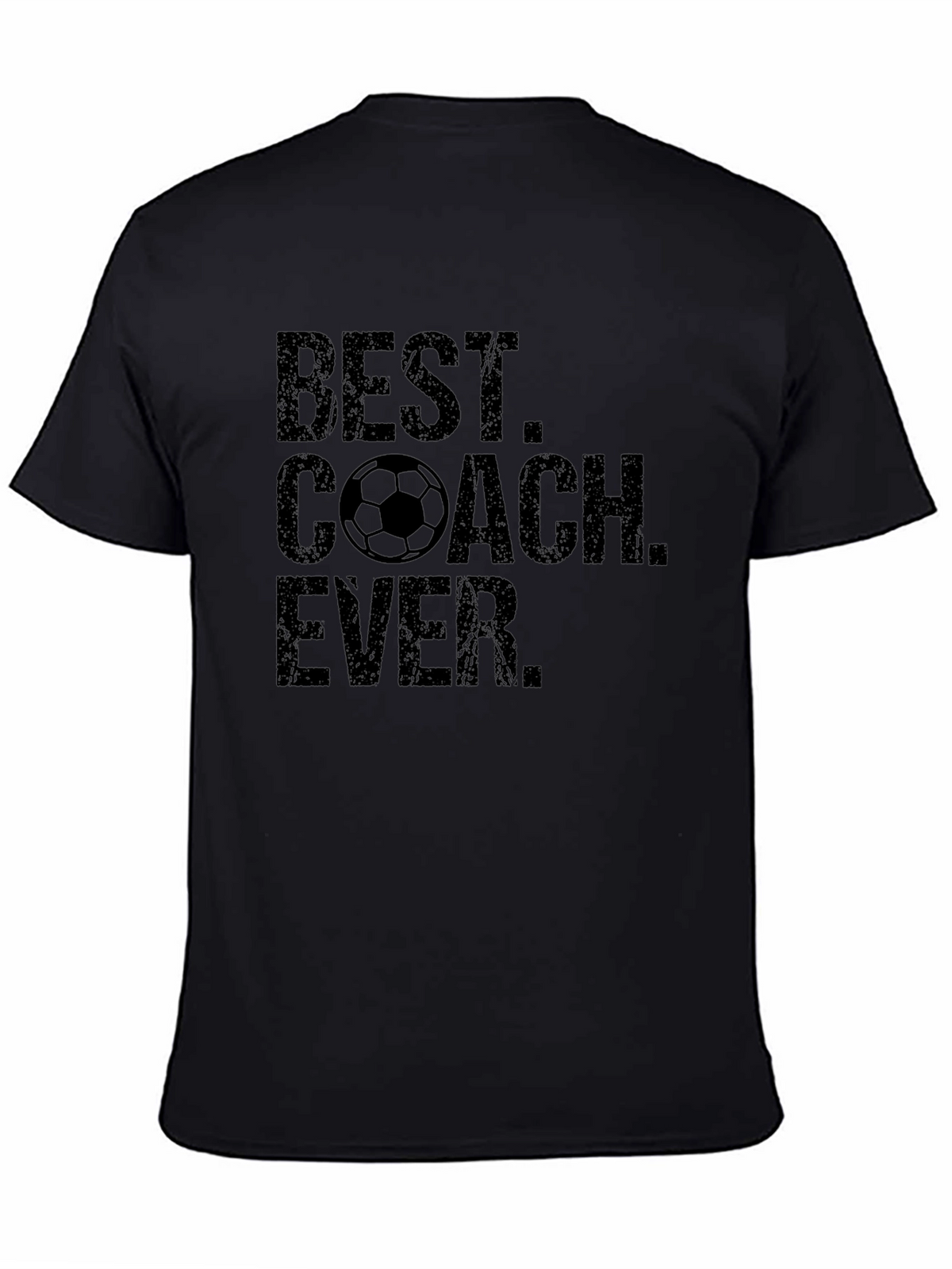 Best Soccer Coach Ever Black T-Shirt