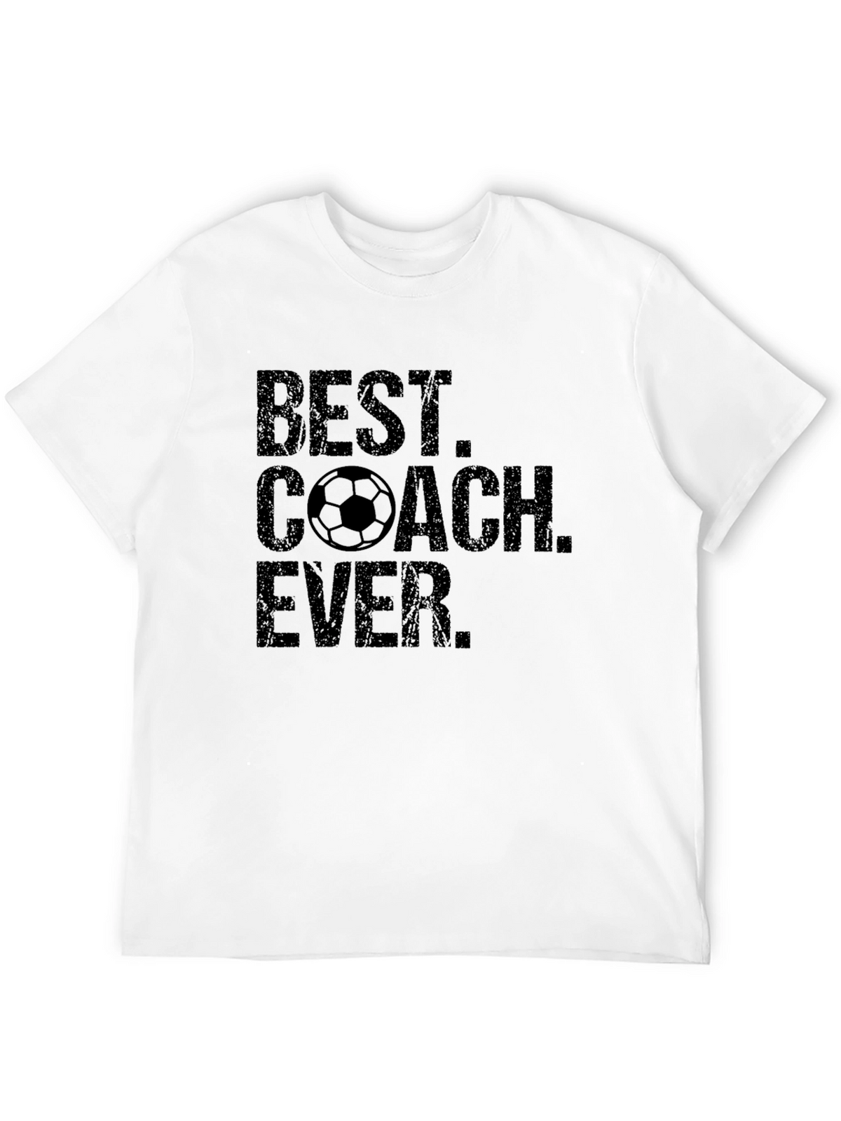 Best Soccer Coach Ever Black T-Shirt