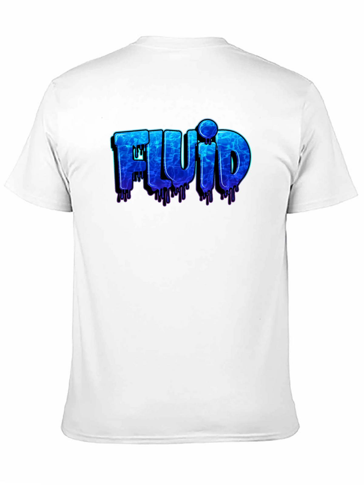 Fluid Design Black T-Shirt