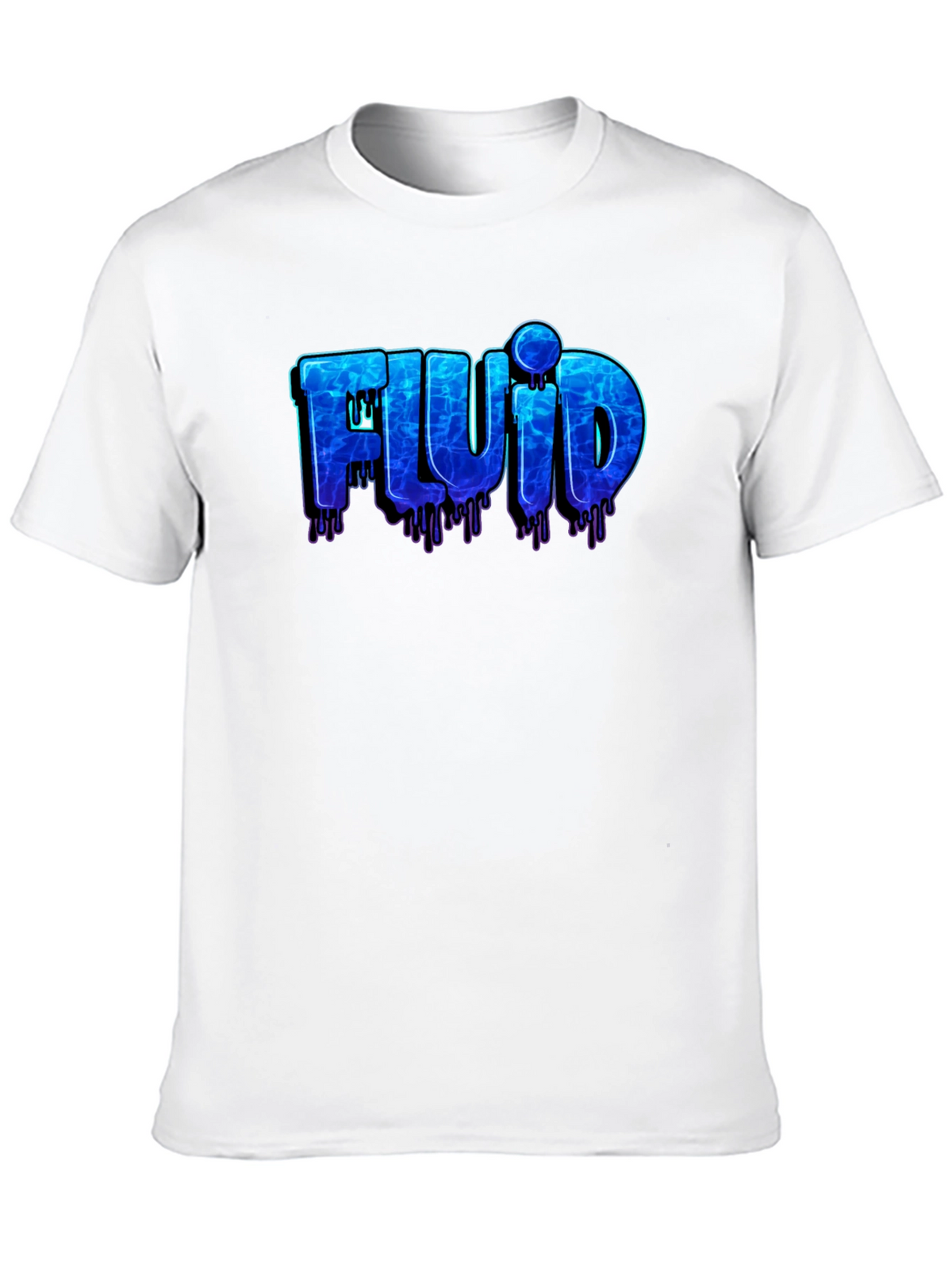 Fluid Design Black T-Shirt