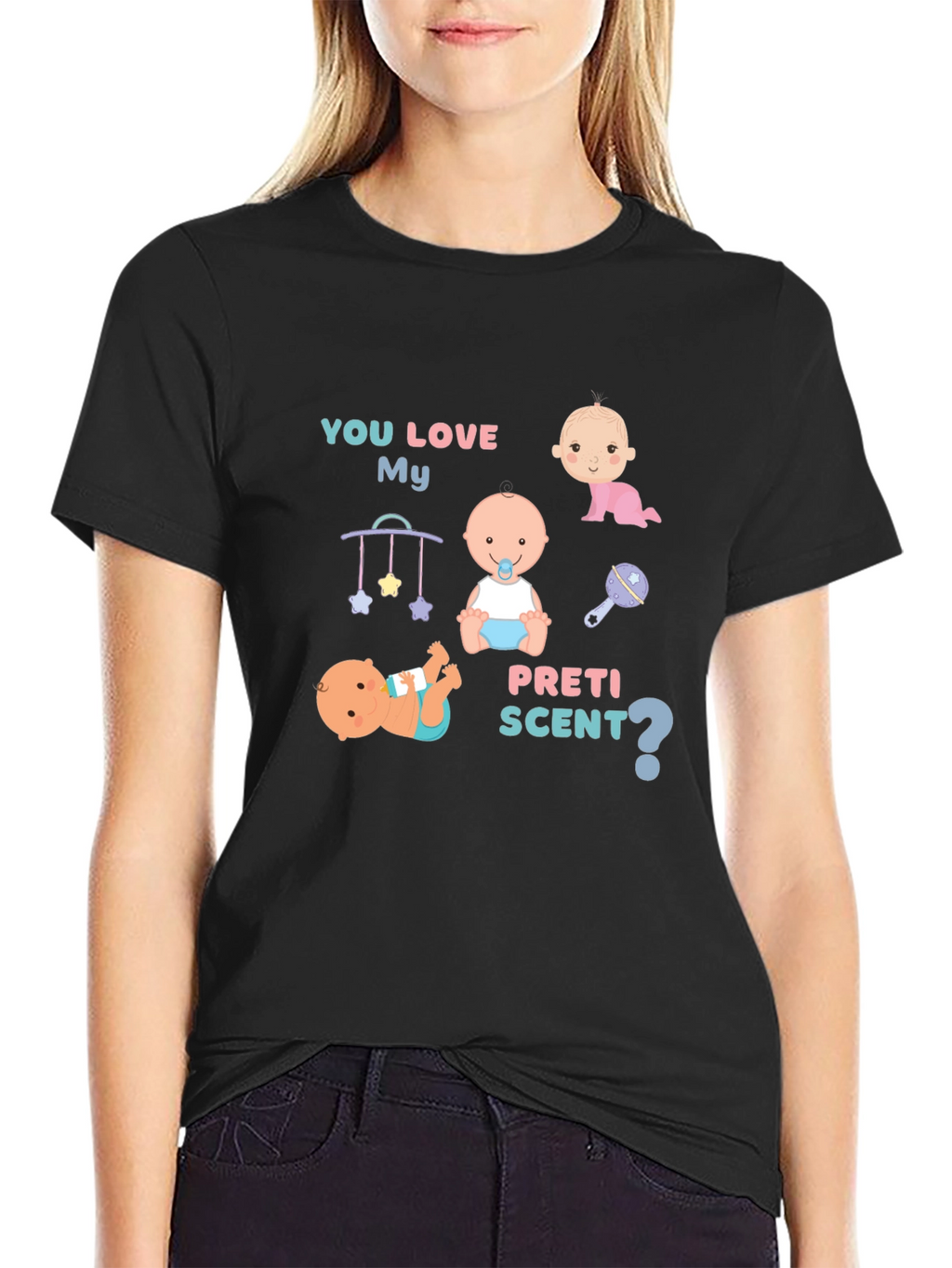 Preti Scent T-Shirt: Cute Baby Graphic Tee