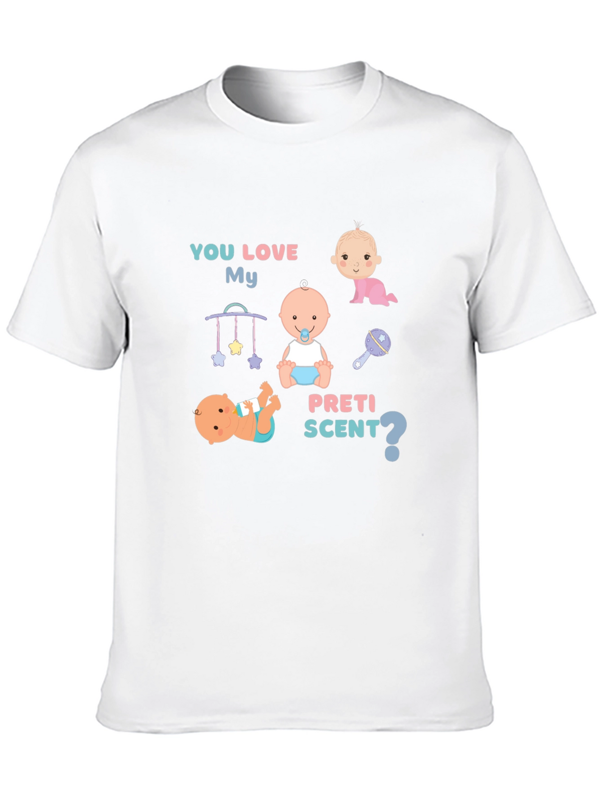 Preti Scent T-Shirt: Cute Baby Graphic Tee