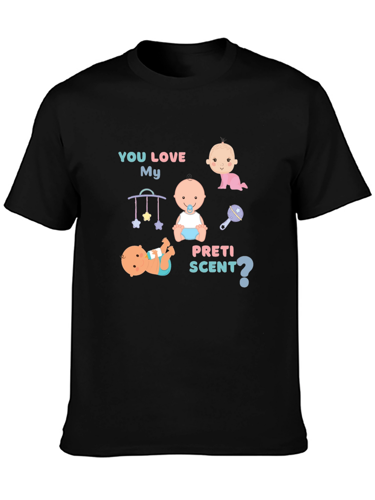Preti Scent T-Shirt: Cute Baby Graphic Tee