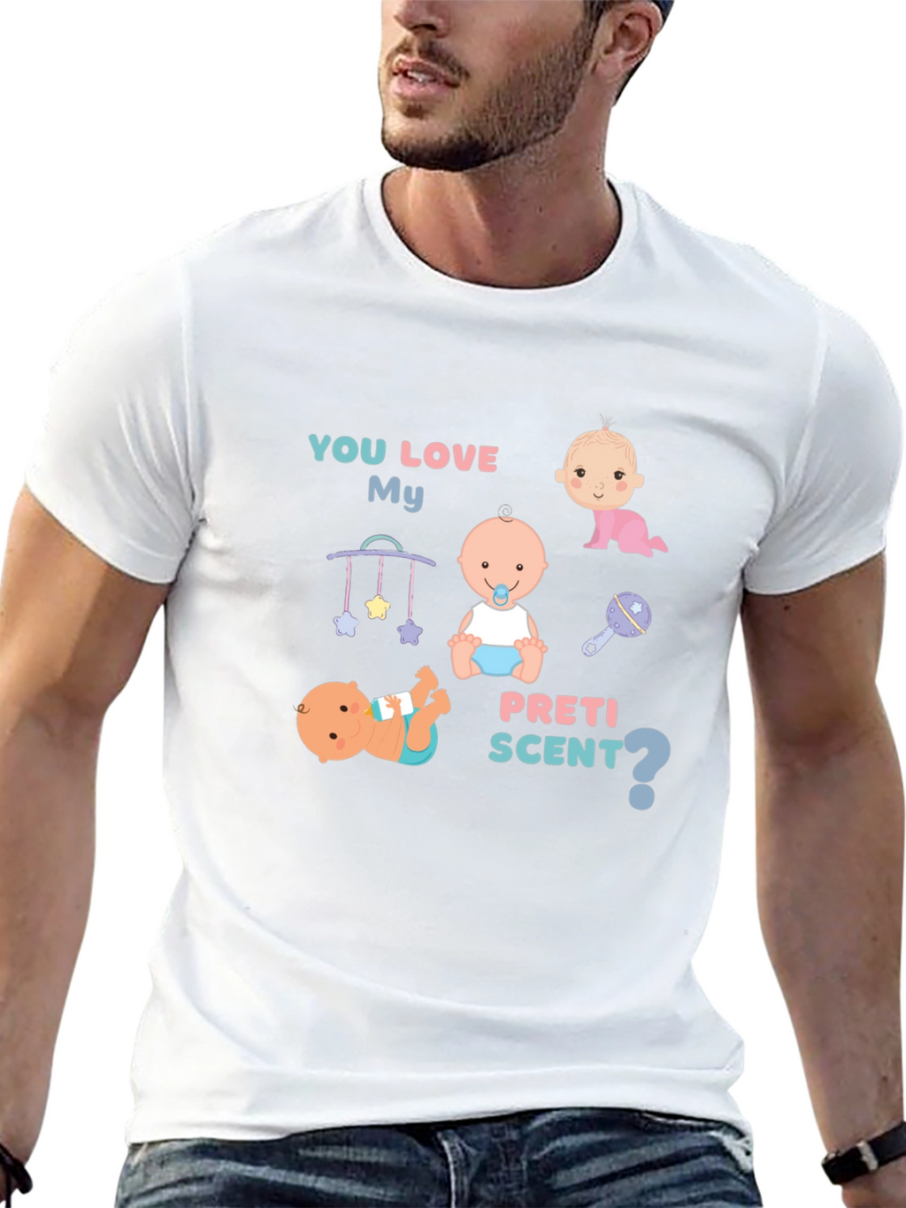 Preti Scent T-Shirt: Cute Baby Graphic Tee