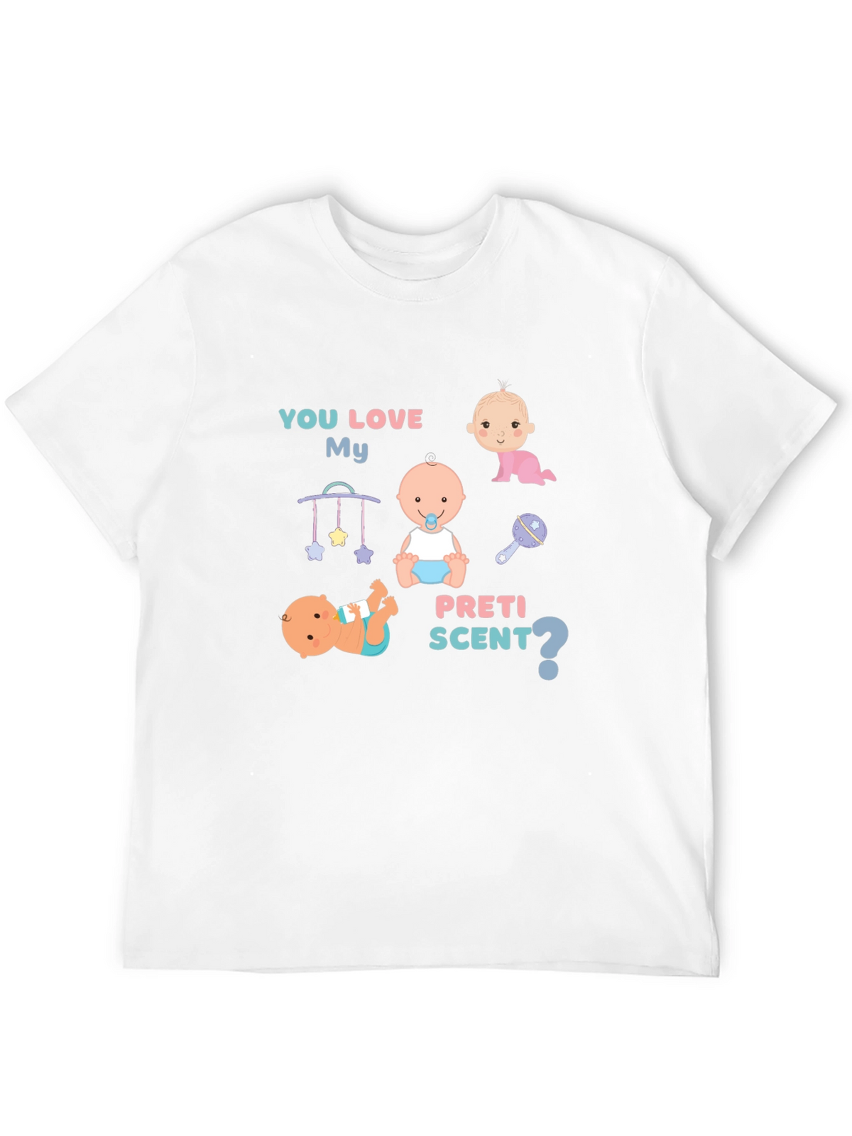 Preti Scent T-Shirt: Cute Baby Graphic Tee