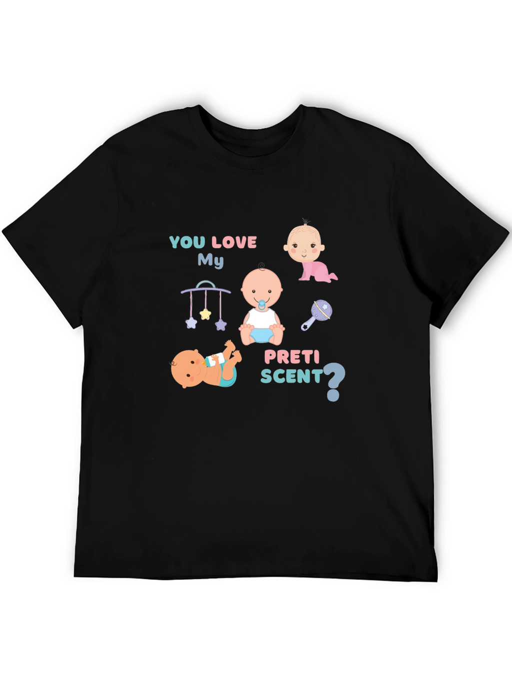Preti Scent T-Shirt: Cute Baby Graphic Tee