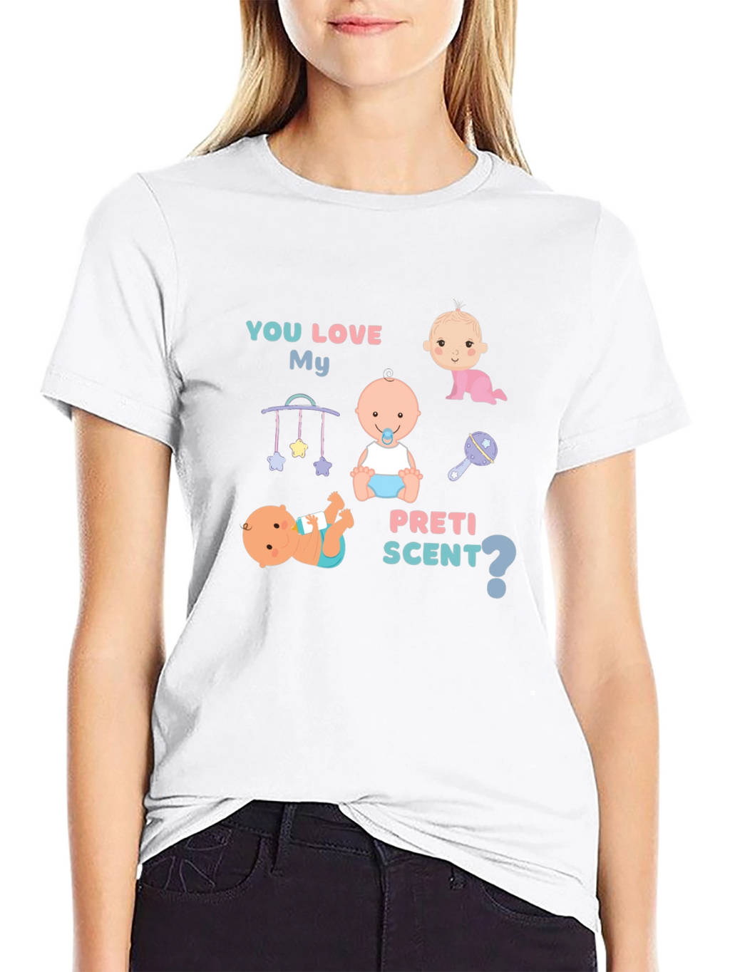 Preti Scent T-Shirt: Cute Baby Graphic Tee