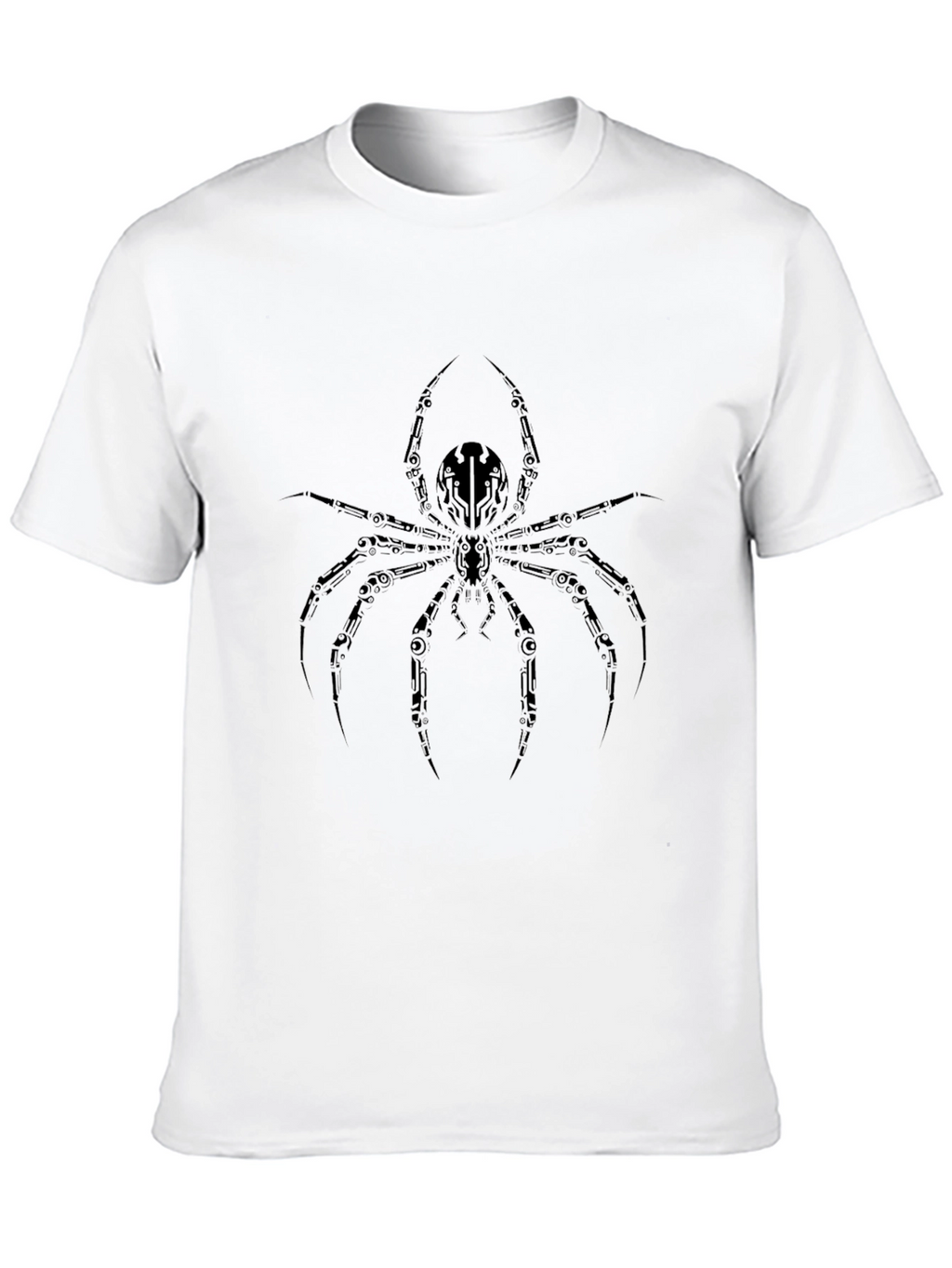 Black Spider Graphic Tee - Cool & Edgy