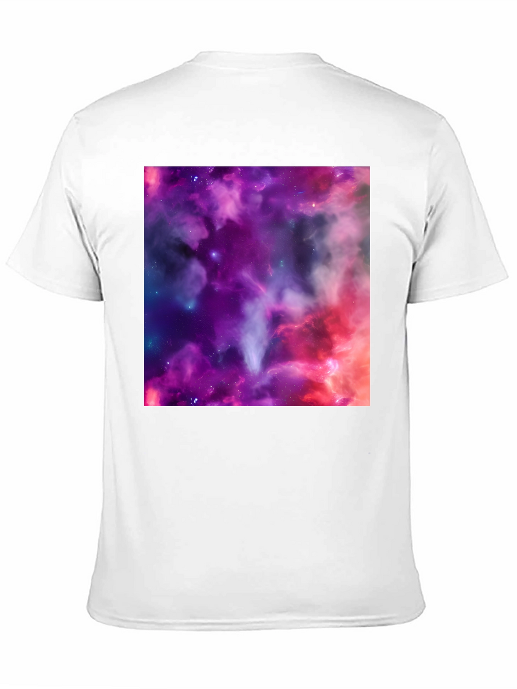 Nebula Print Black T-Shirt