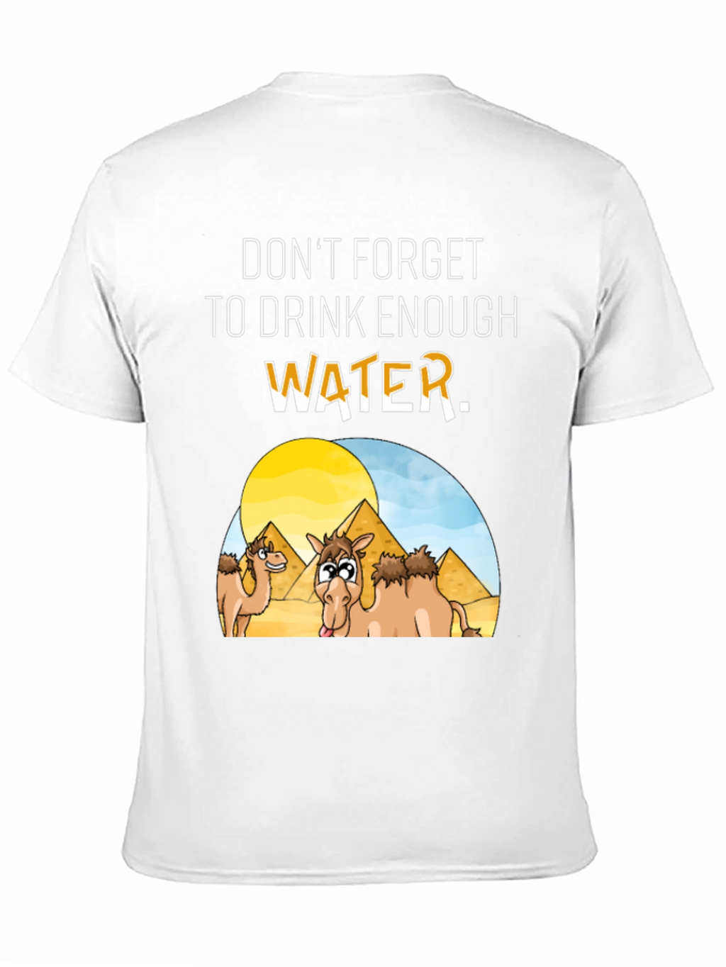 Drink Enough Water Graphic T-Shirt