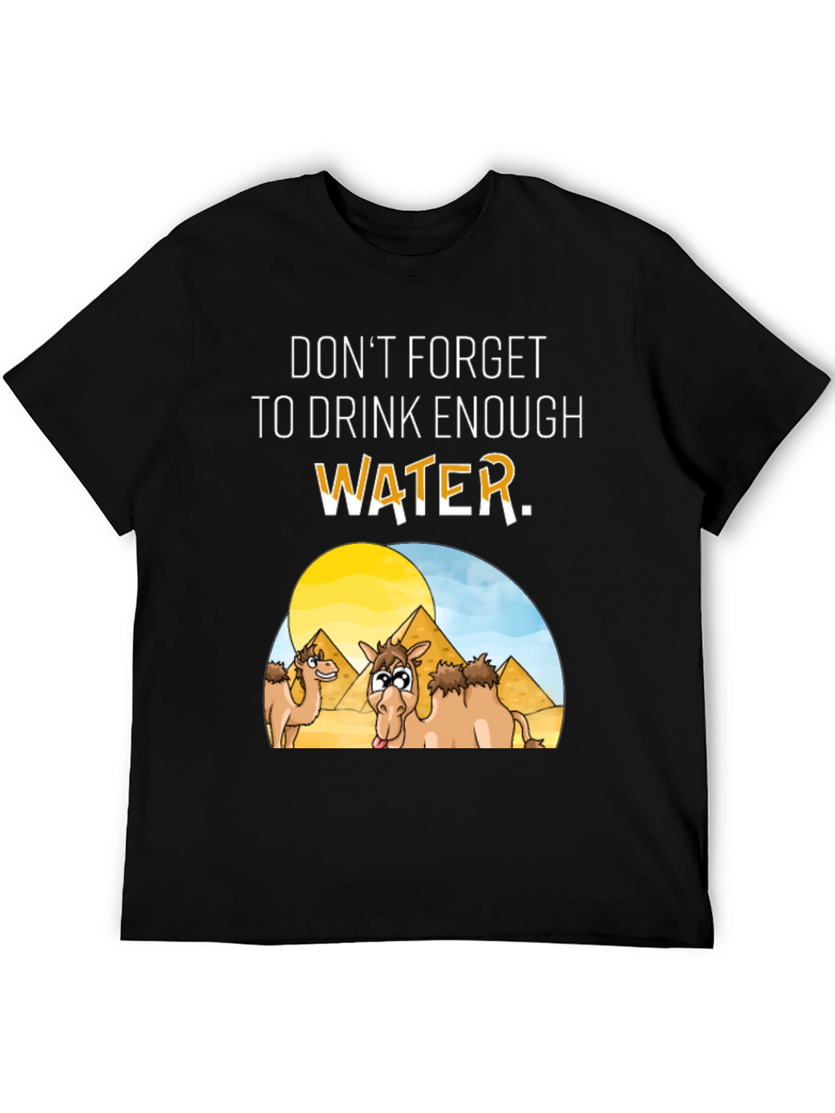 Drink Enough Water Graphic T-Shirt