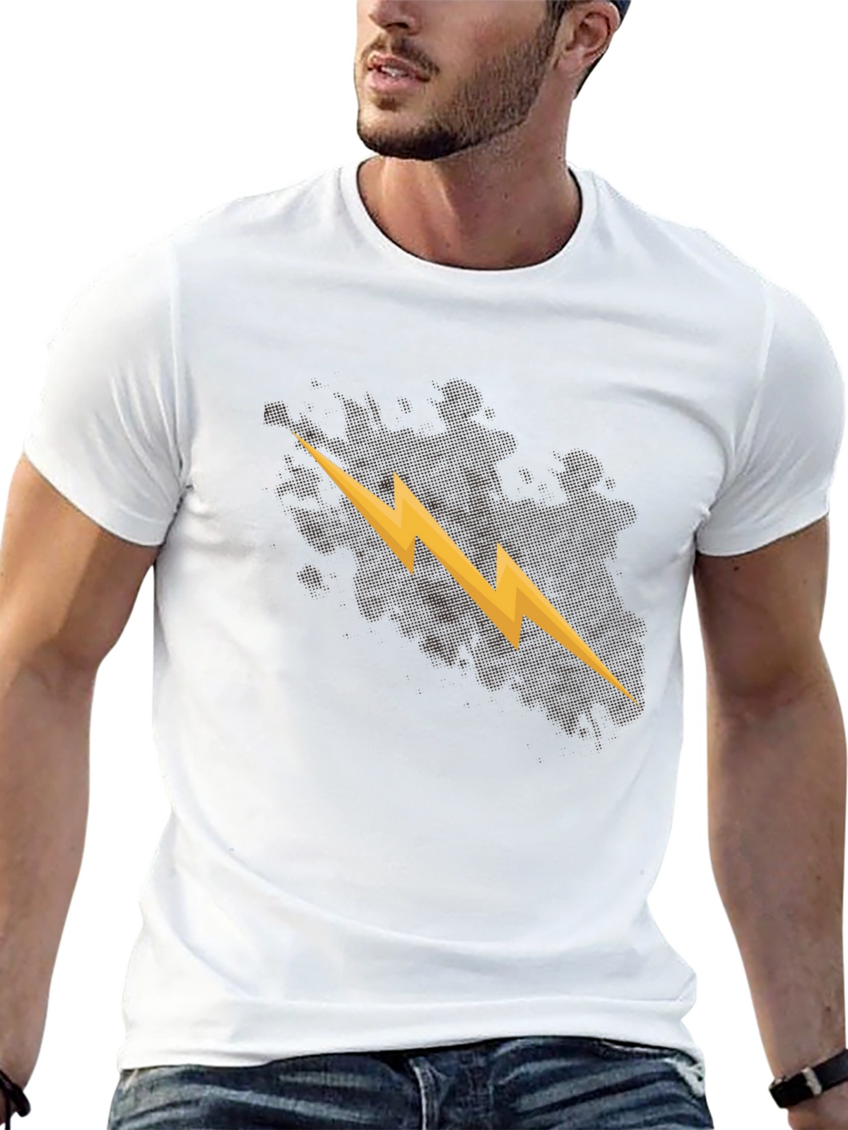 Flash Bolt Black T-Shirt