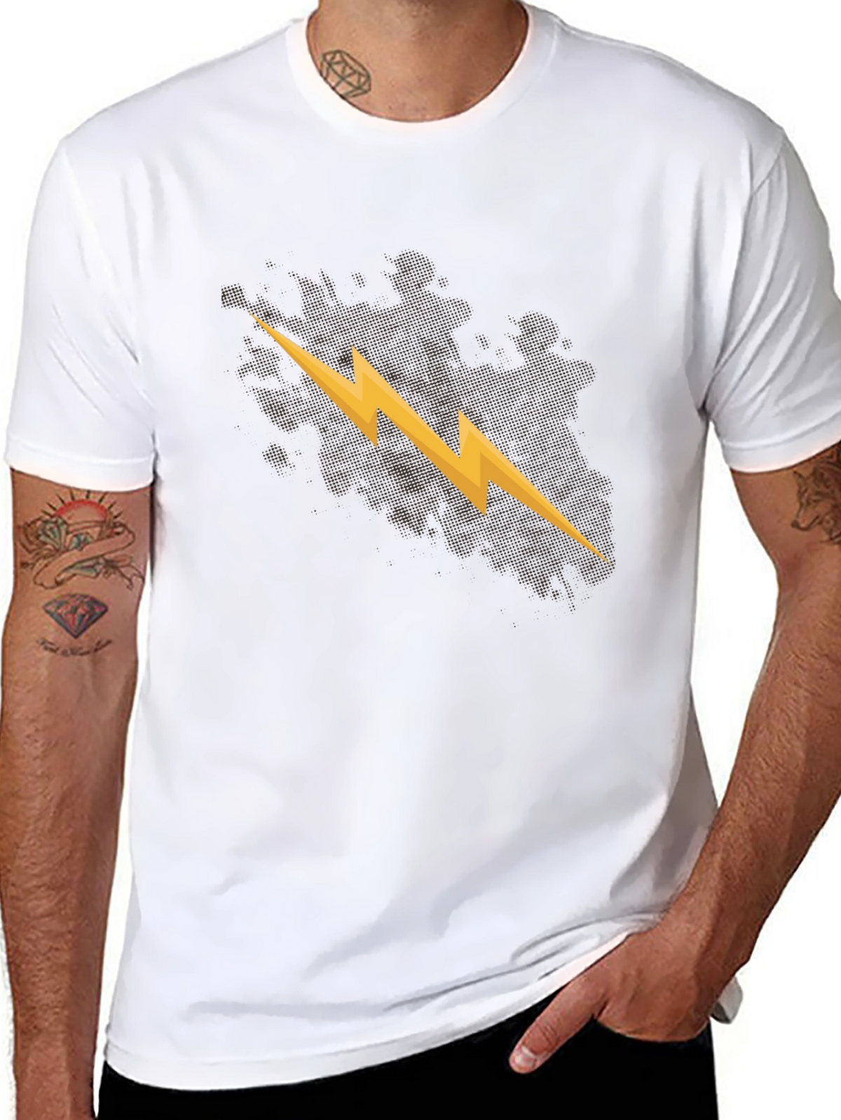 Flash Bolt Black T-Shirt