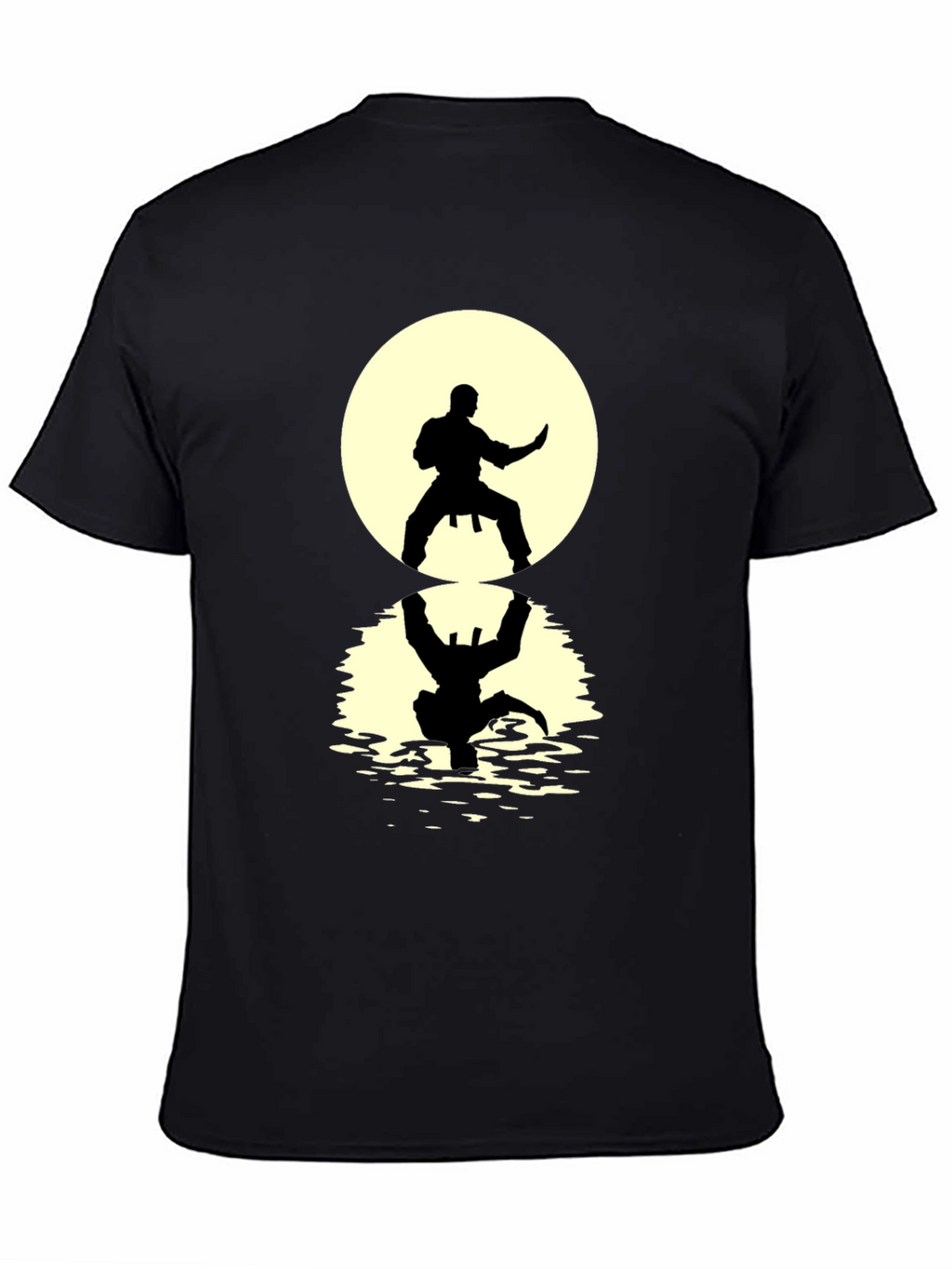 Karate Silhouette T-Shirt - Martial Arts Design