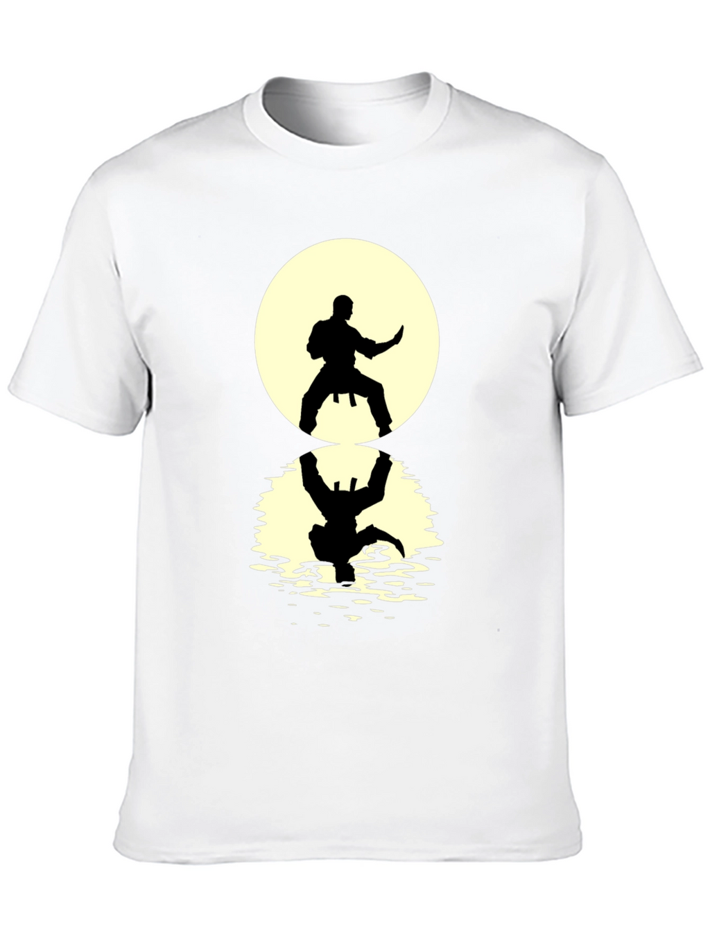 Karate Silhouette T-Shirt - Martial Arts Design