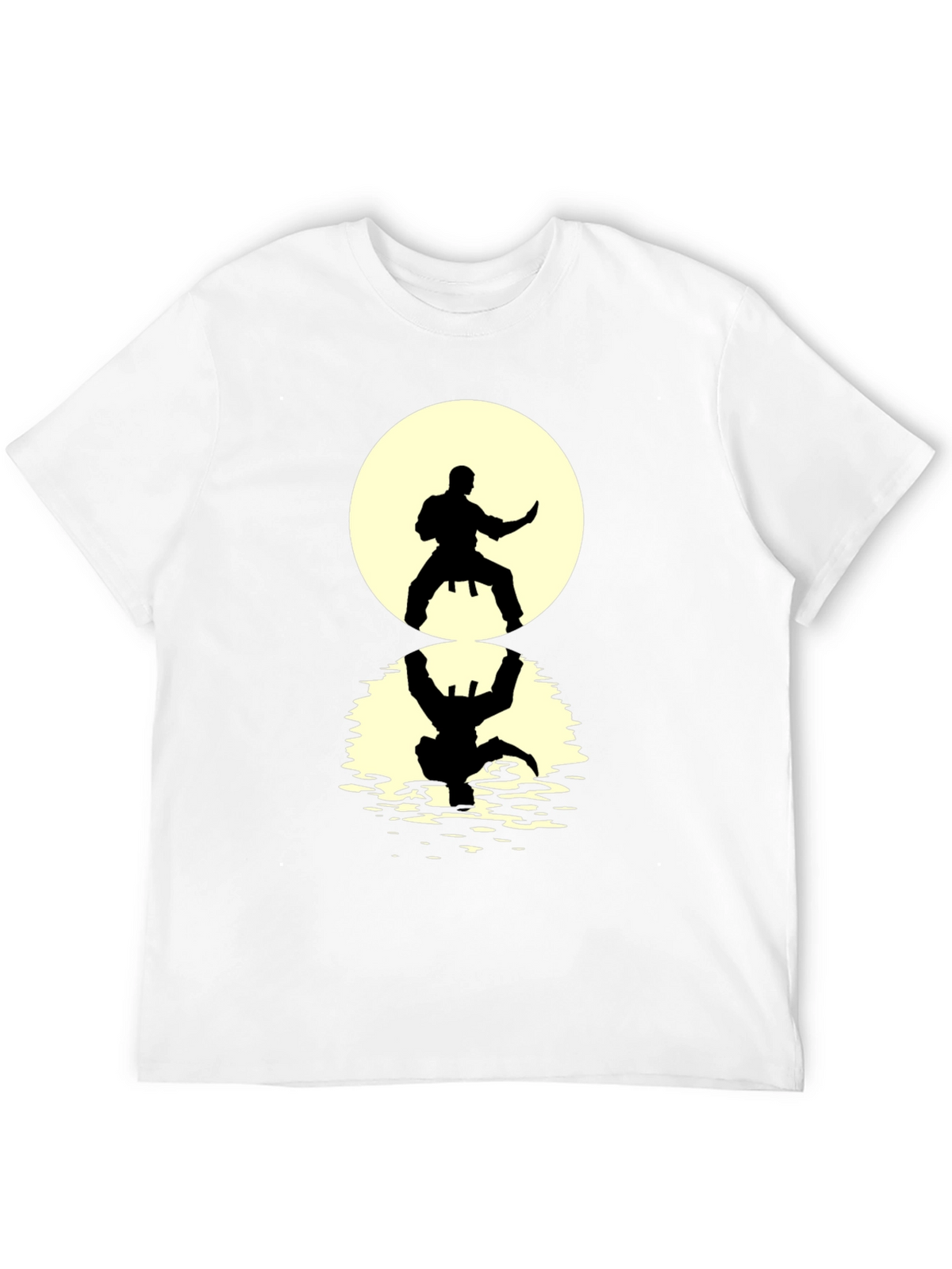 Karate Silhouette T-Shirt - Martial Arts Design