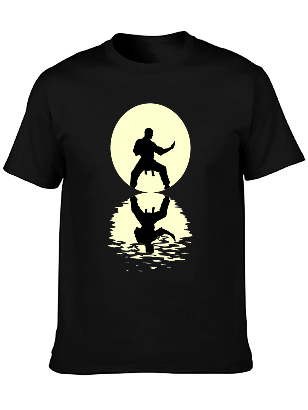 Karate Silhouette T-Shirt - Martial Arts Design