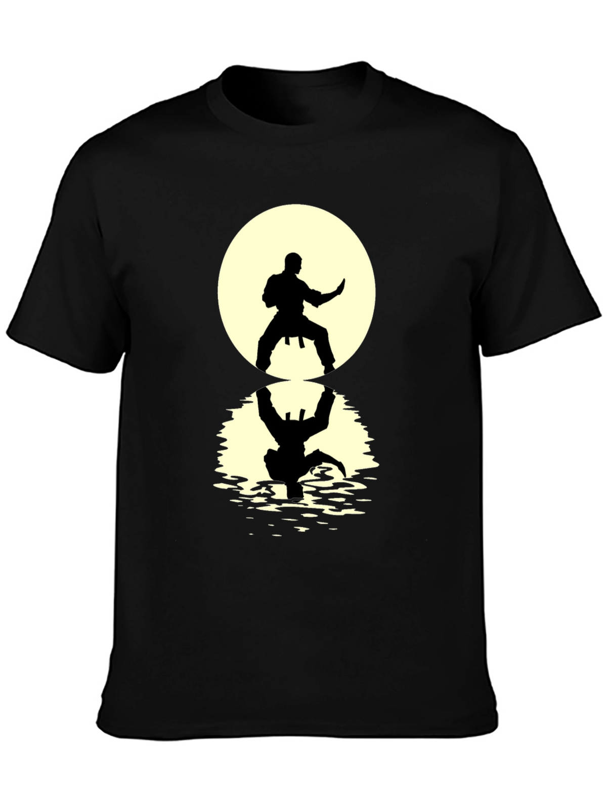 Karate Silhouette T-Shirt - Martial Arts Design