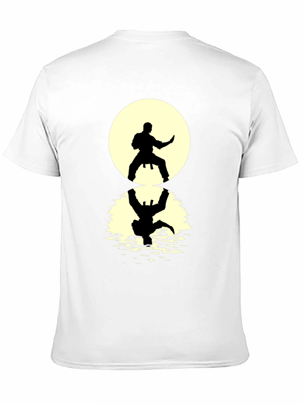 Karate Silhouette T-Shirt - Martial Arts Design