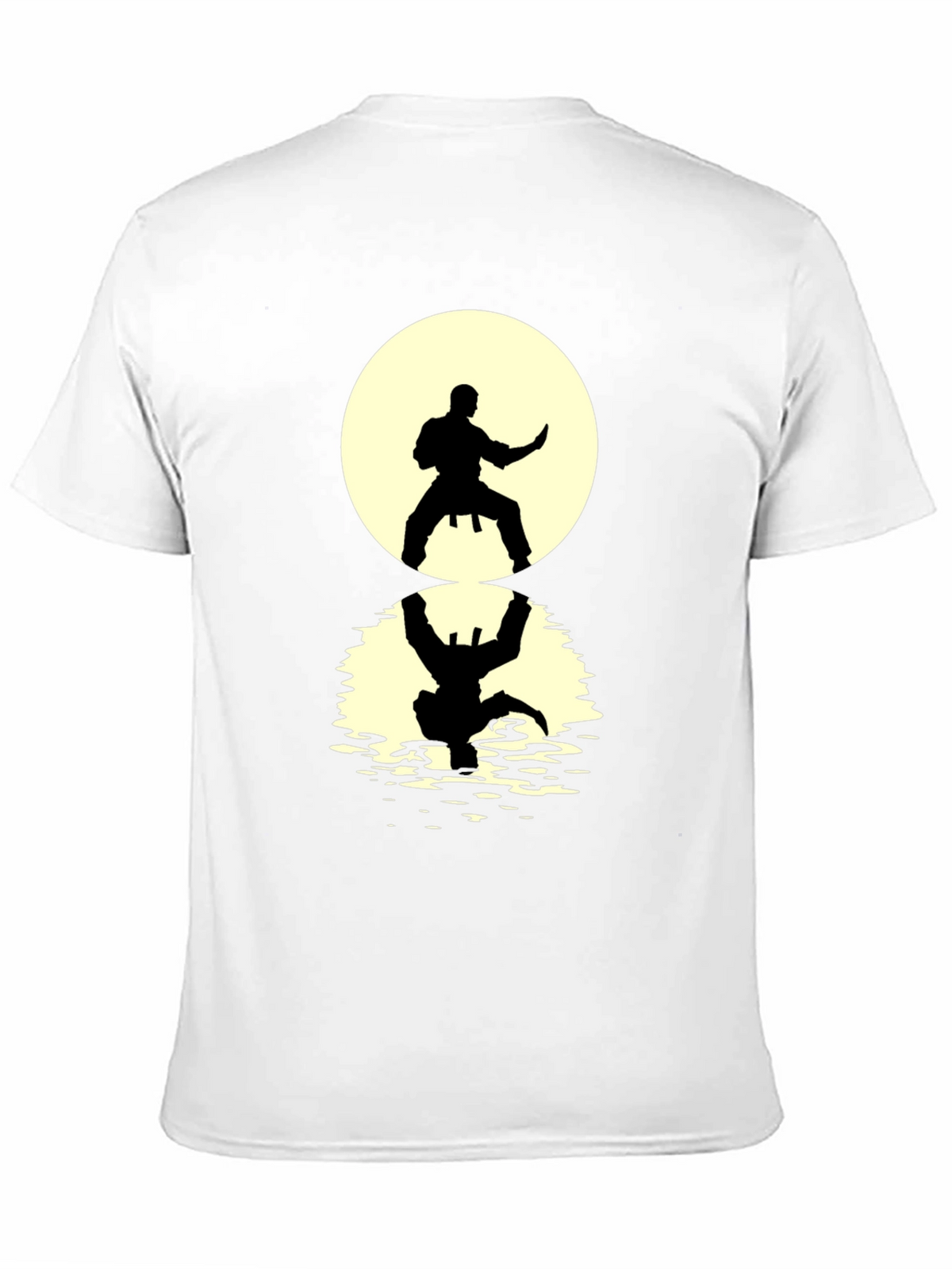 Karate Silhouette T-Shirt - Martial Arts Design