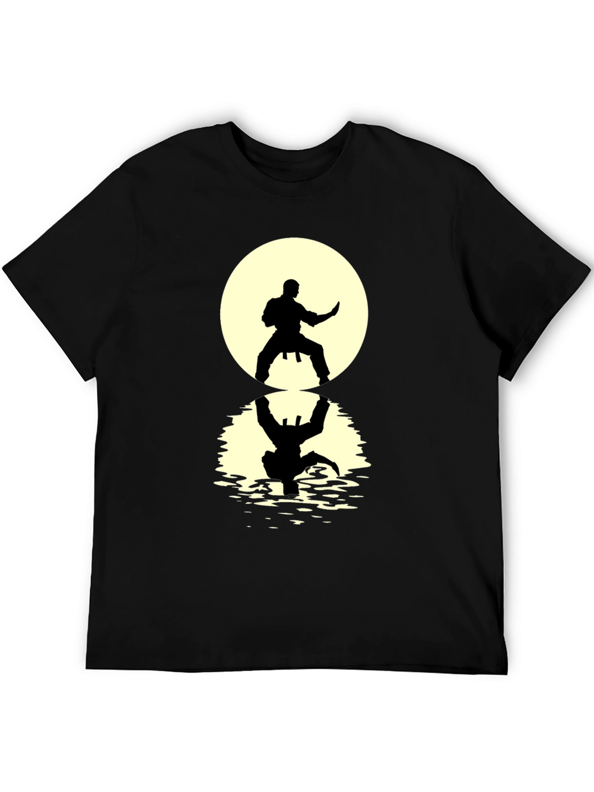 Karate Silhouette T-Shirt - Martial Arts Design