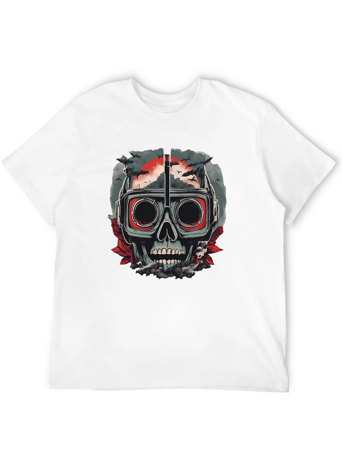 Skull Goggles T-Shirt - Mens Graphic Tee