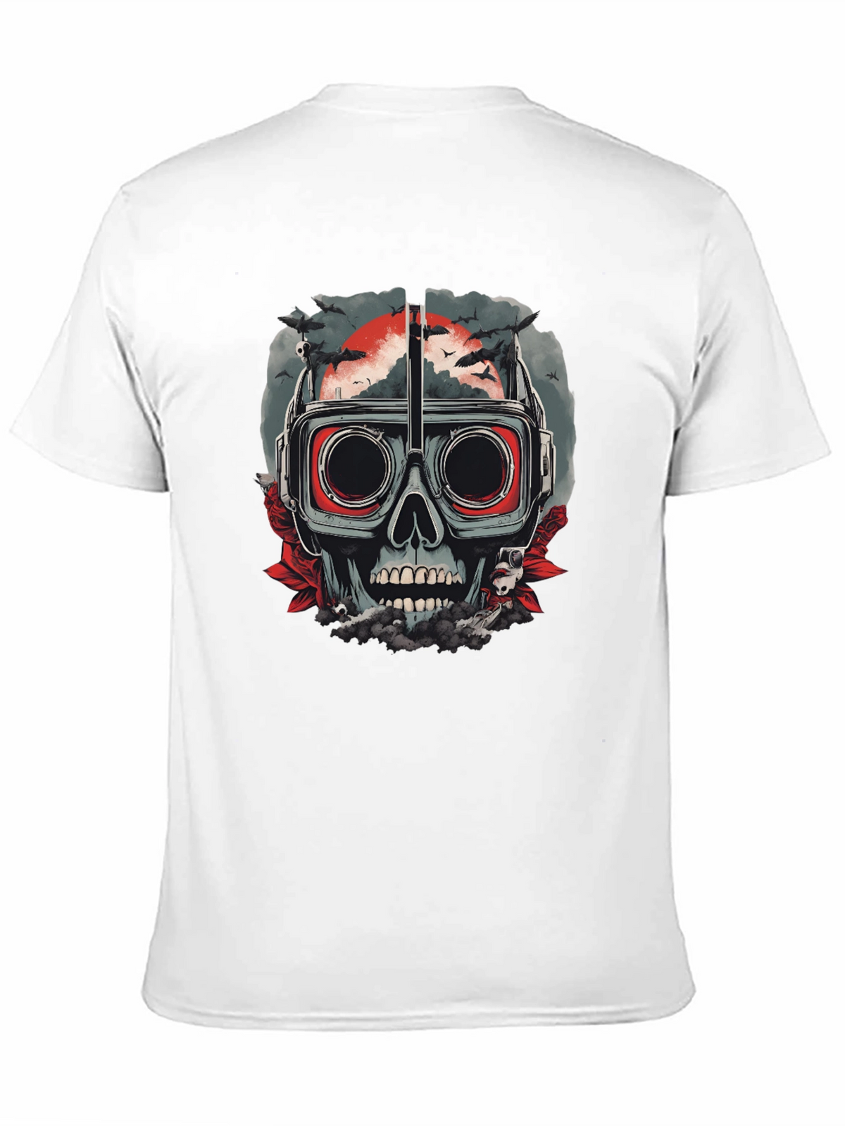 Skull Goggles T-Shirt - Mens Graphic Tee
