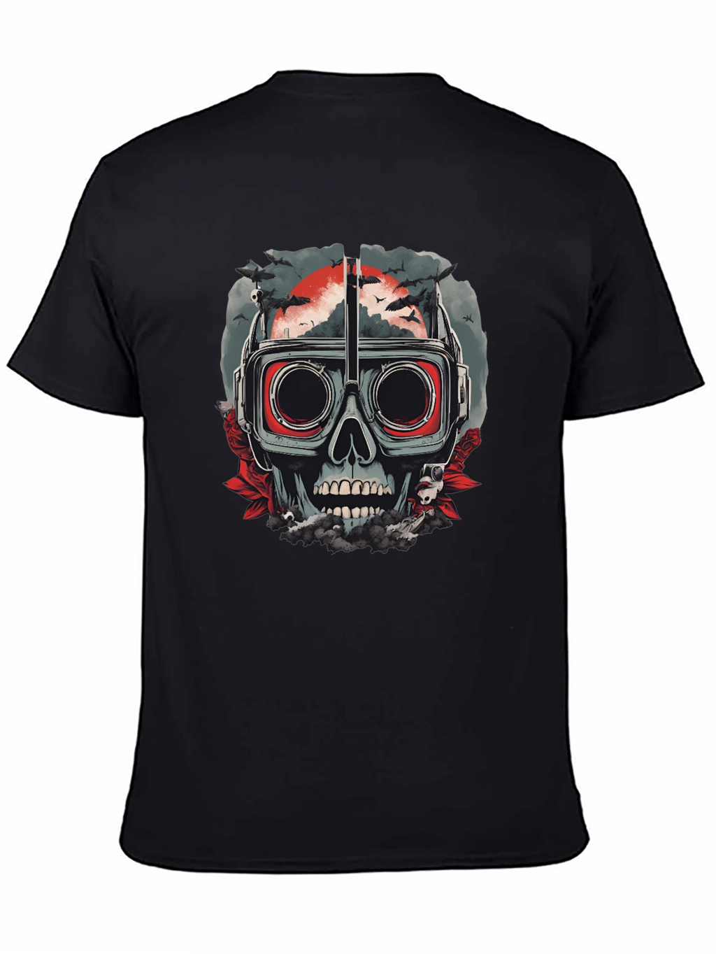 Skull Goggles T-Shirt - Mens Graphic Tee