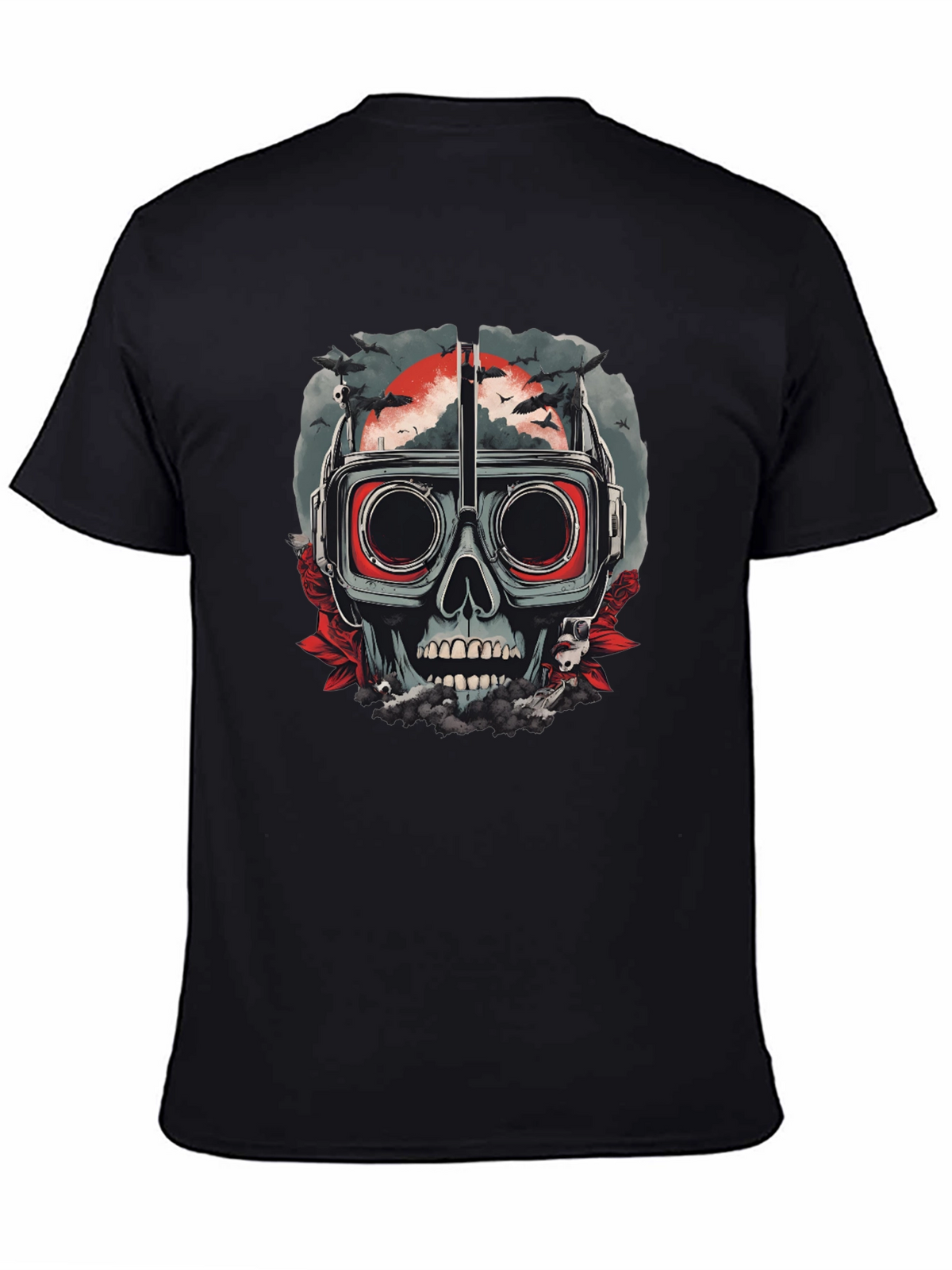 Skull Goggles T-Shirt - Mens Graphic Tee