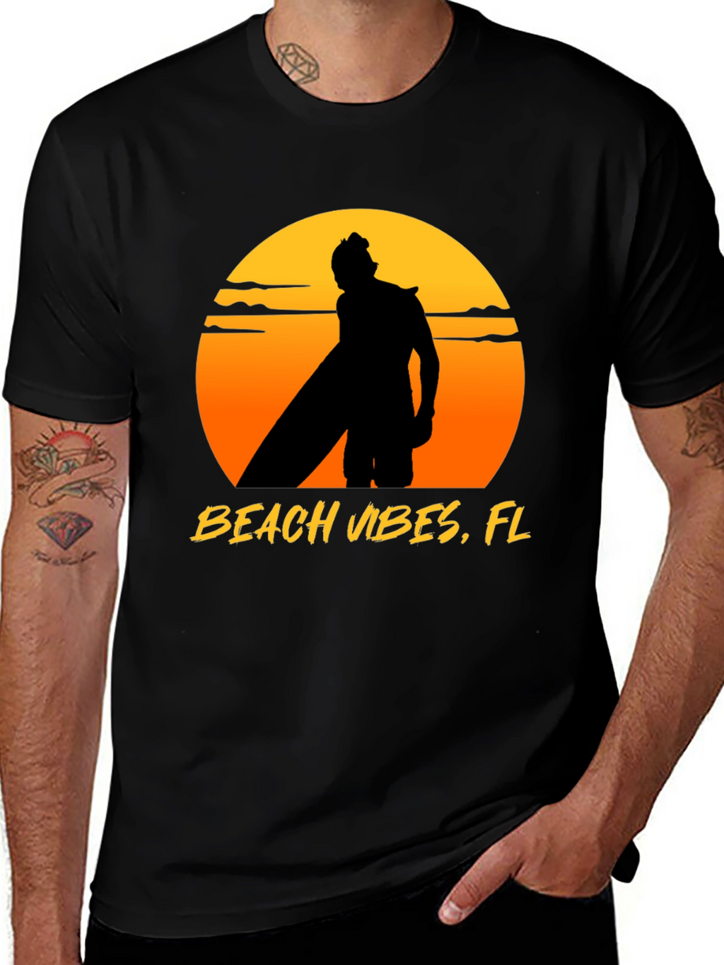 Beach Vibes FL Graphic Tee