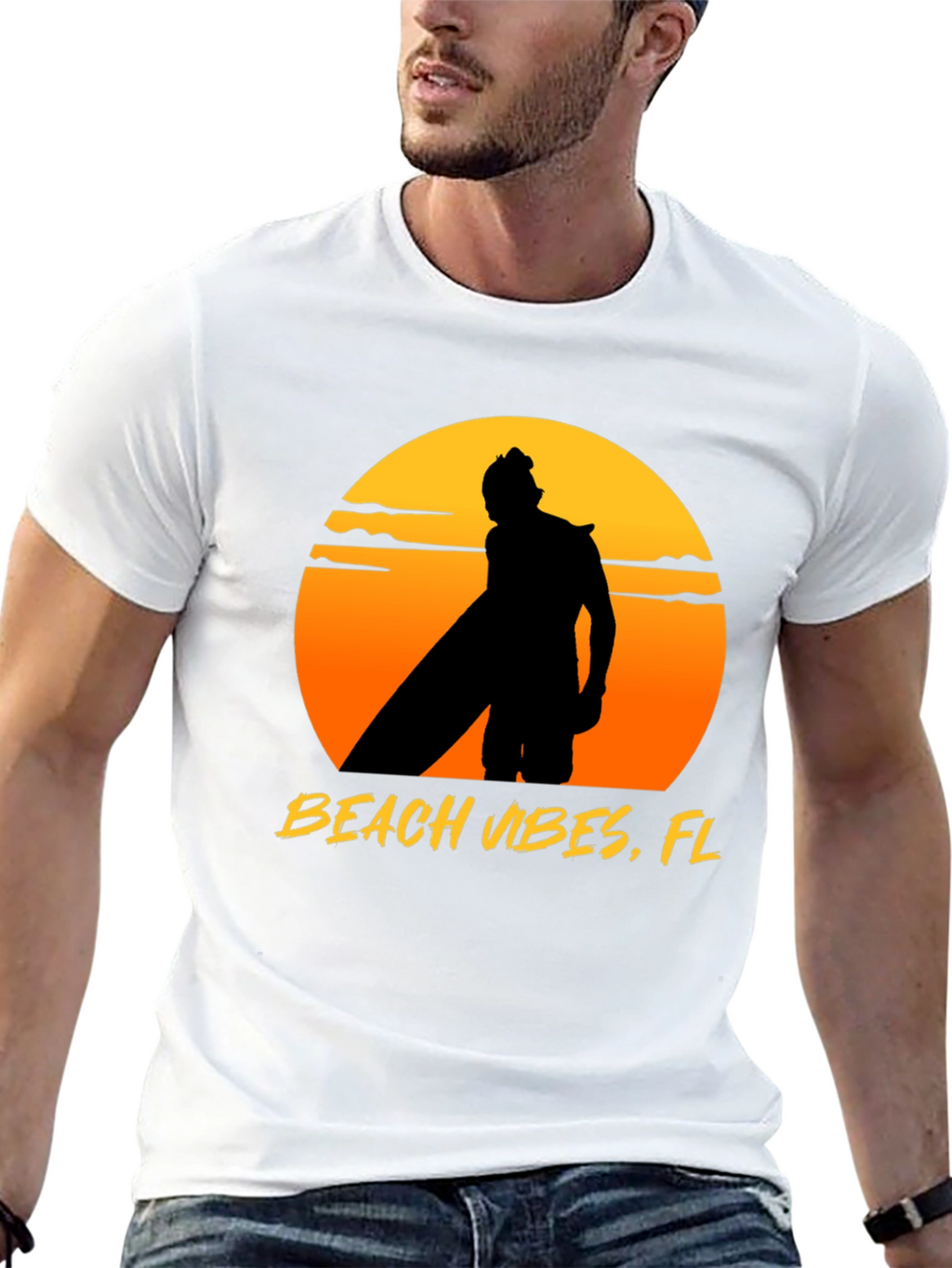 Beach Vibes FL Graphic Tee
