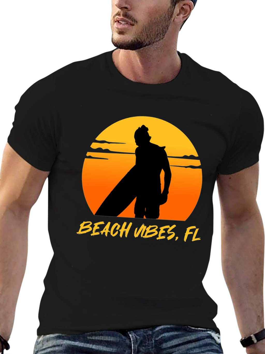Beach Vibes FL Graphic Tee