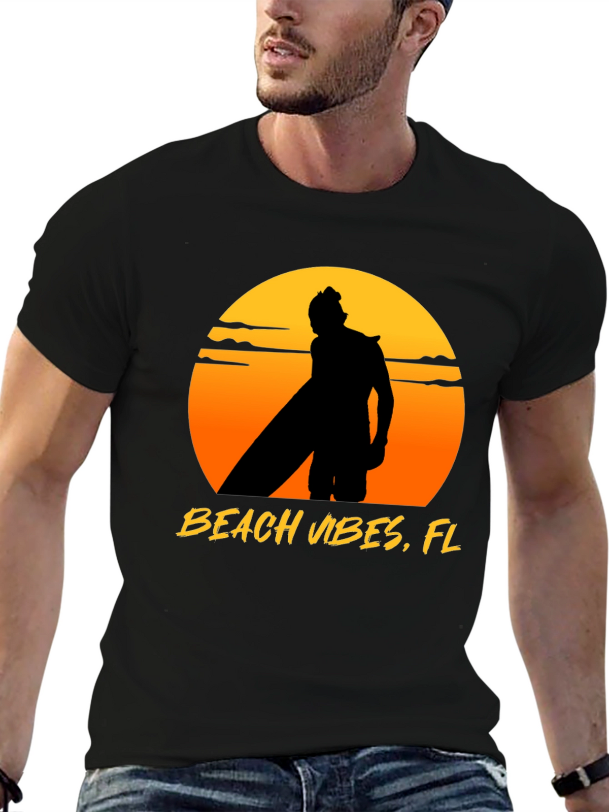 Beach Vibes FL Graphic Tee