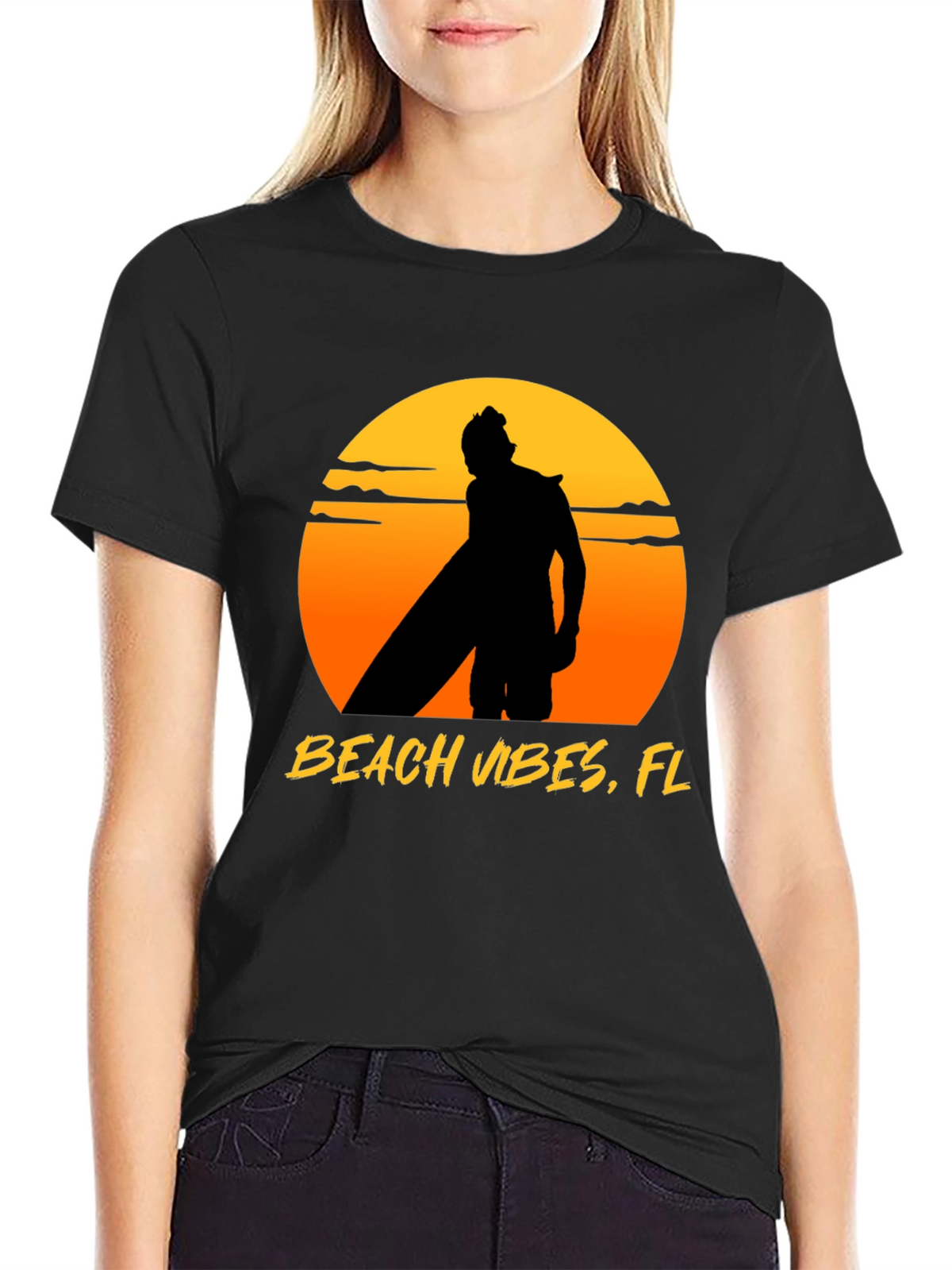 Beach Vibes FL Graphic Tee