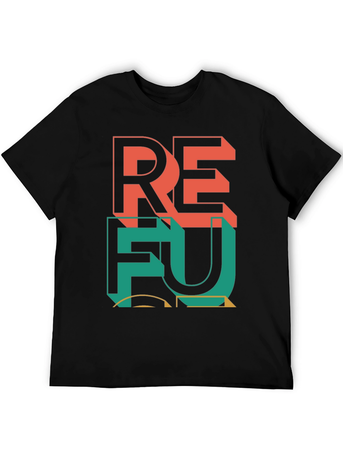 Retro Graphic Tee: REFU