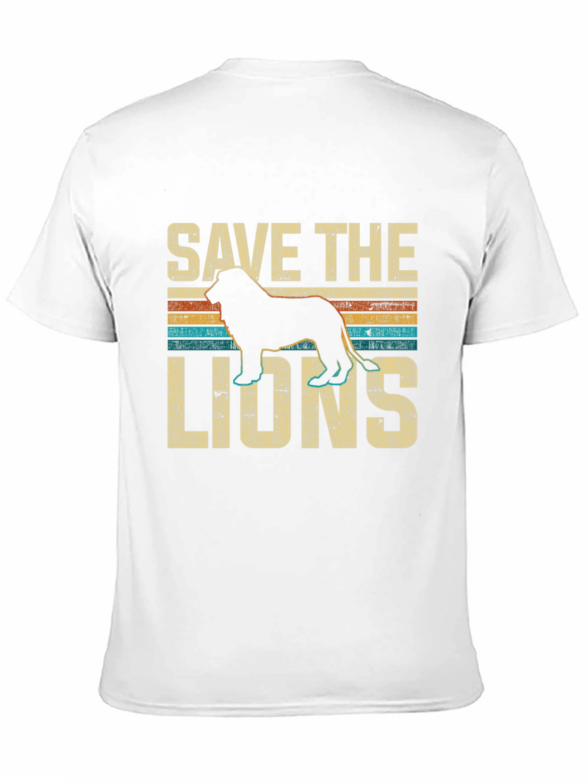 Save The Lions Retro Graphic Tee