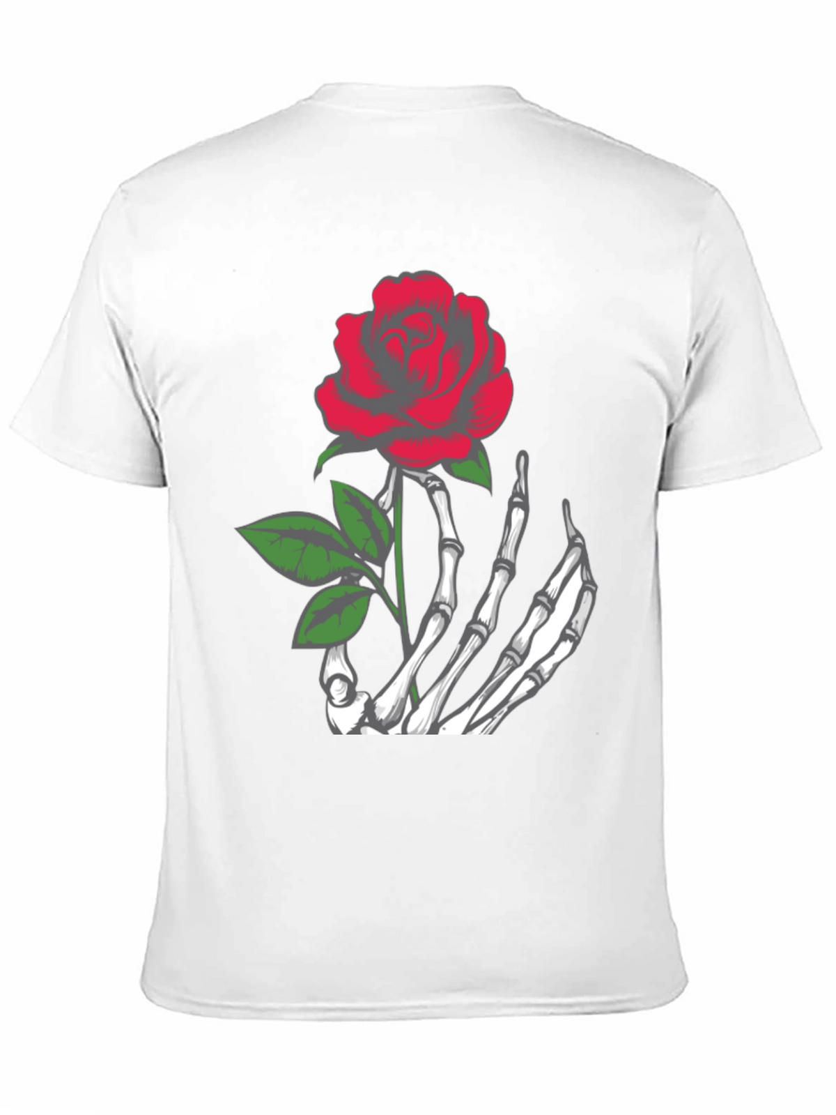 Rose Skeleton Hand T-Shirt