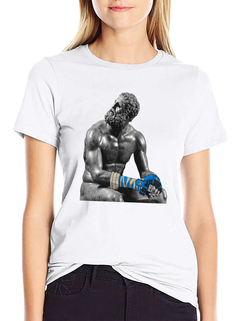 Philosopher Boxer Graphic T-Shirt