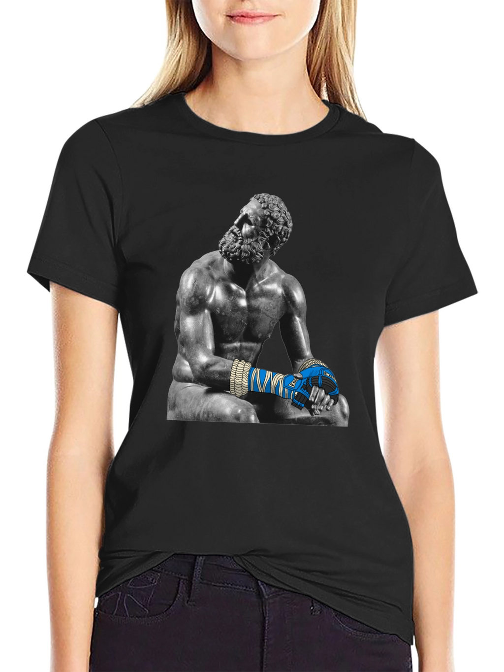 Philosopher Boxer Graphic T-Shirt