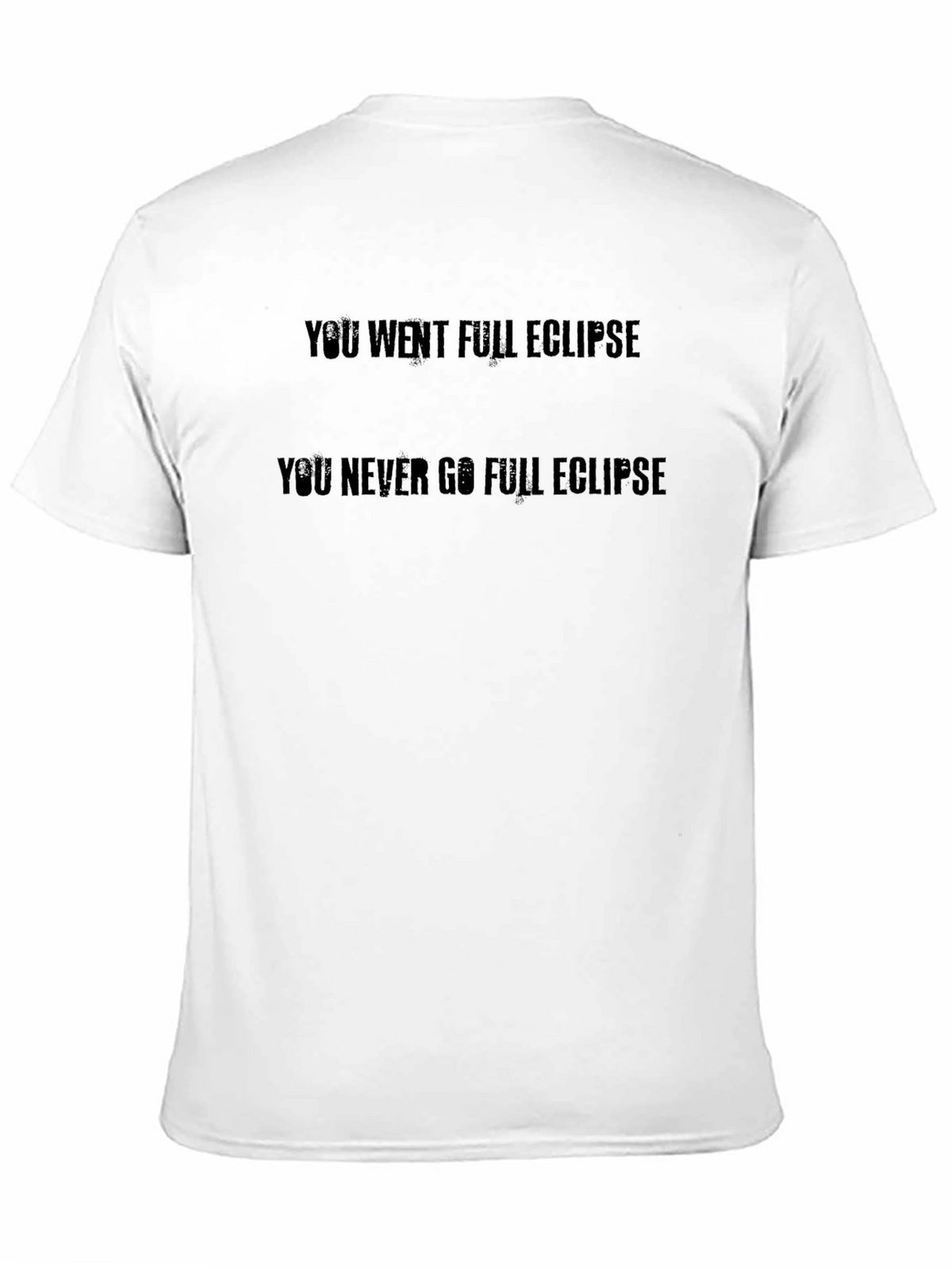 Full Eclipse Graphic Tee - Classic Black