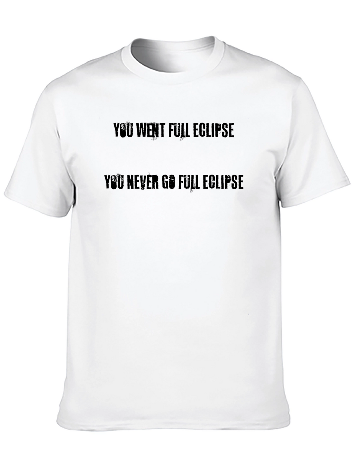 Full Eclipse Graphic Tee - Classic Black