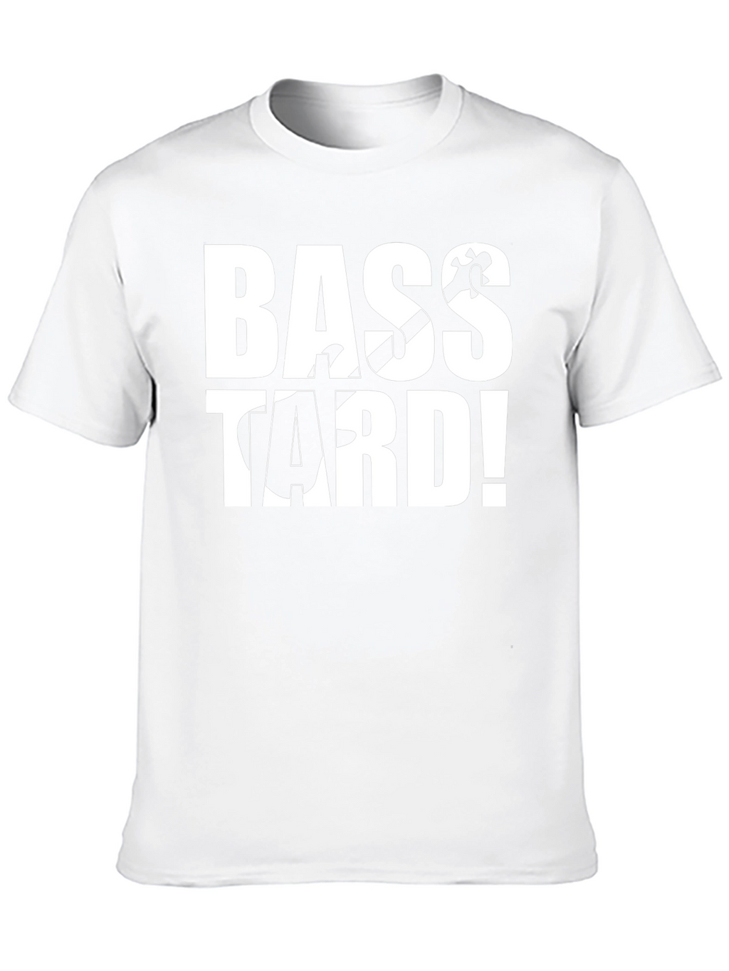 Bass-tard Black Graphic T-Shirt