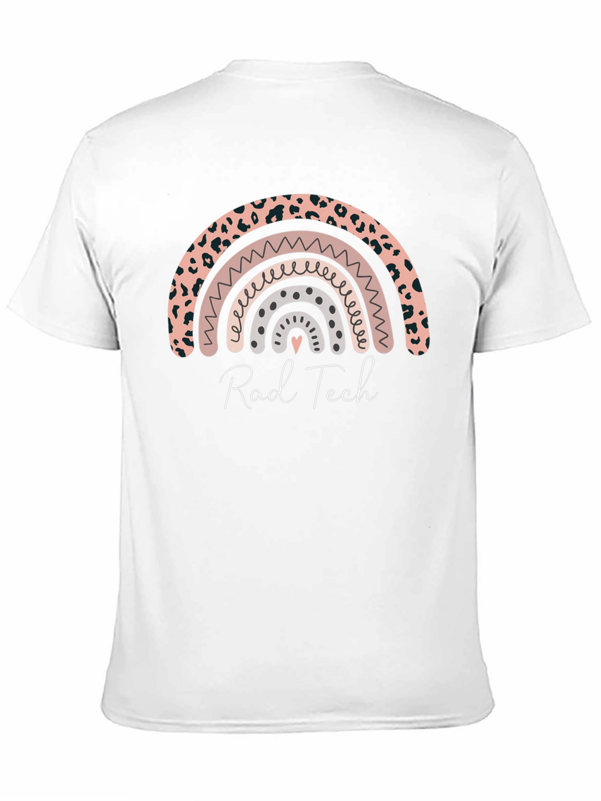 Rad Tech Rainbow Graphic Tee - Soft Black Shirt