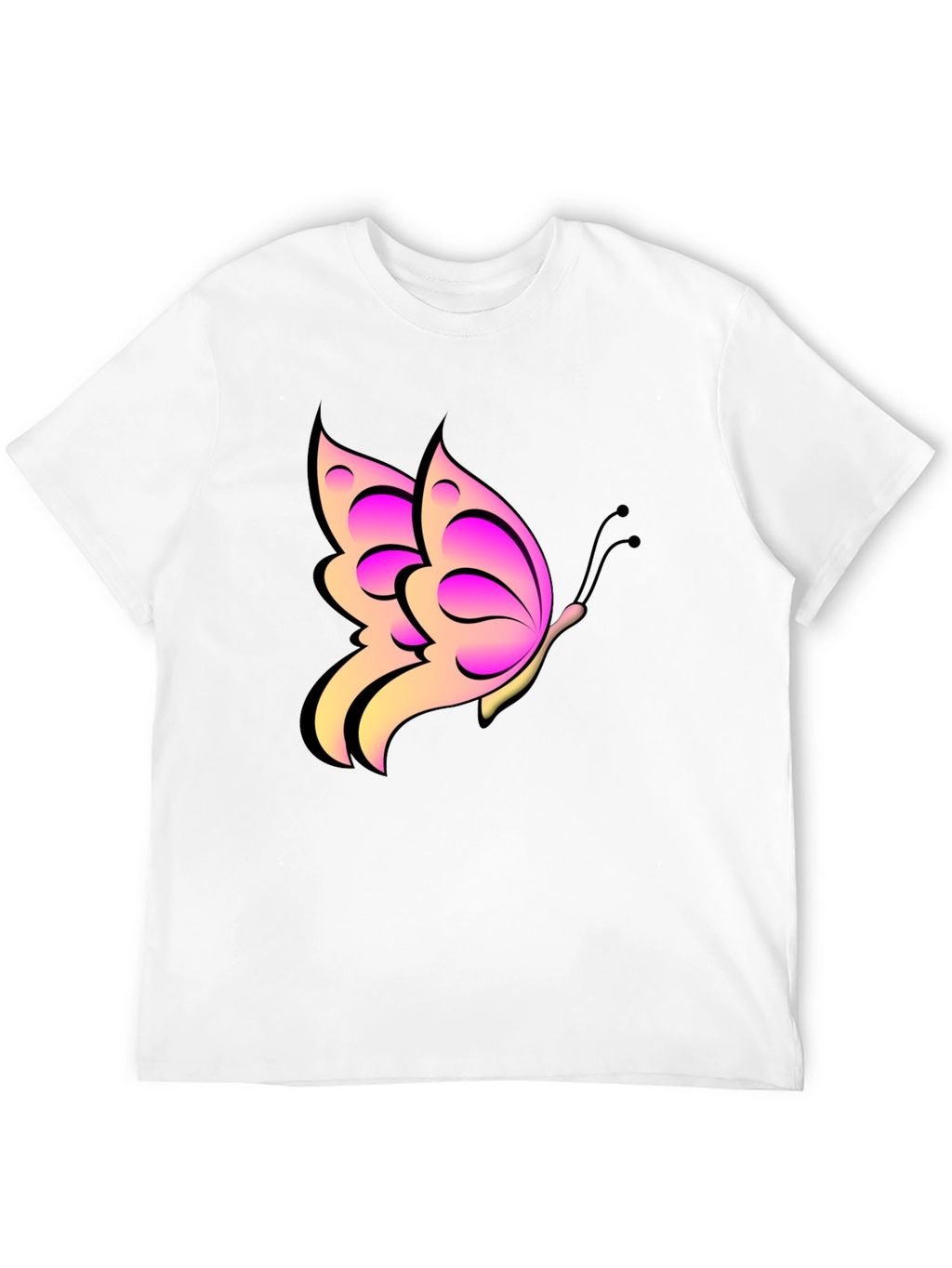 Butterfly Graphic Print Tee